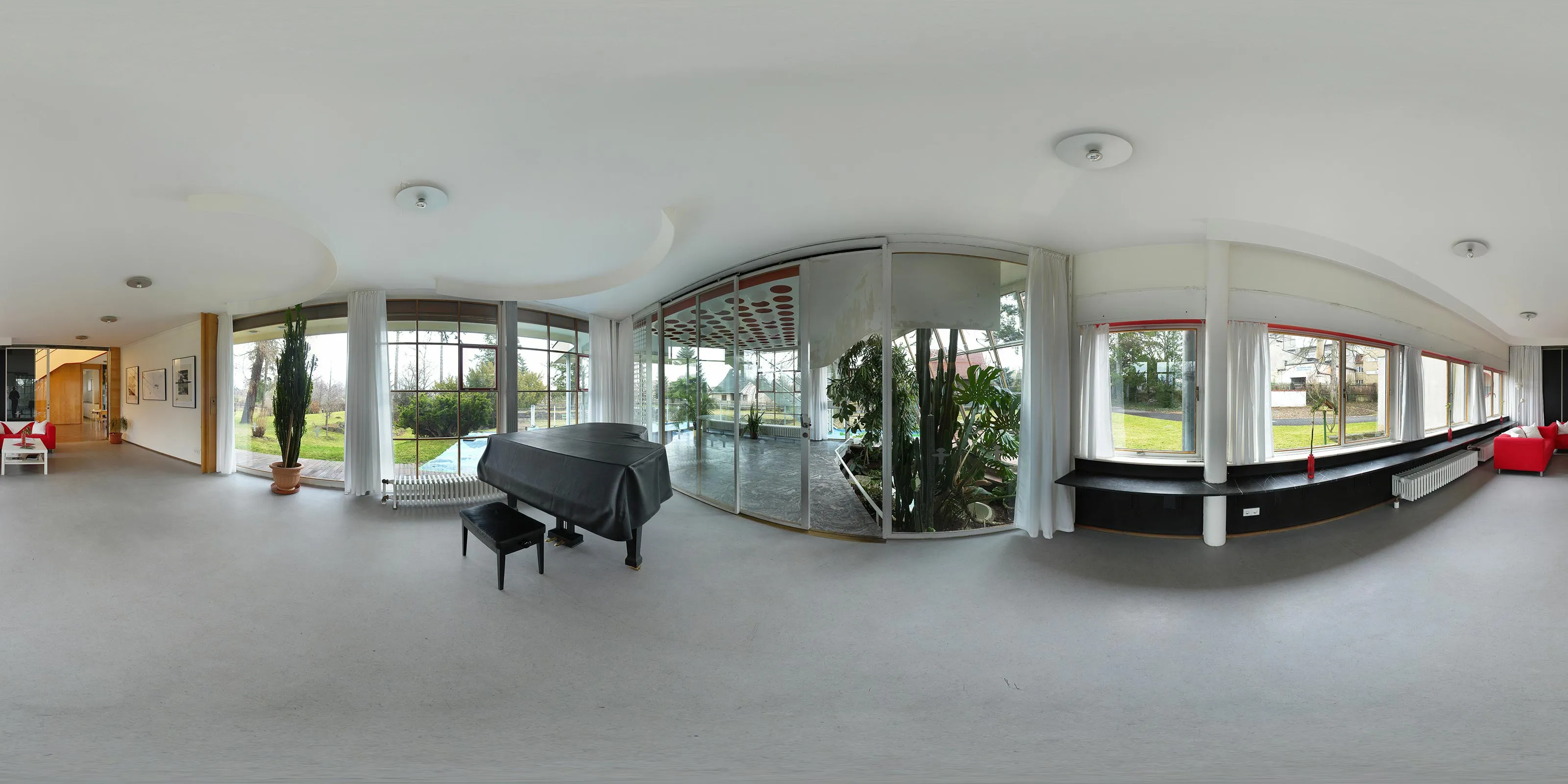 Virtueller Rundgang in der Nähe: Haus Schminke - Wohnzimmer in Scharoun - Haus Schminke