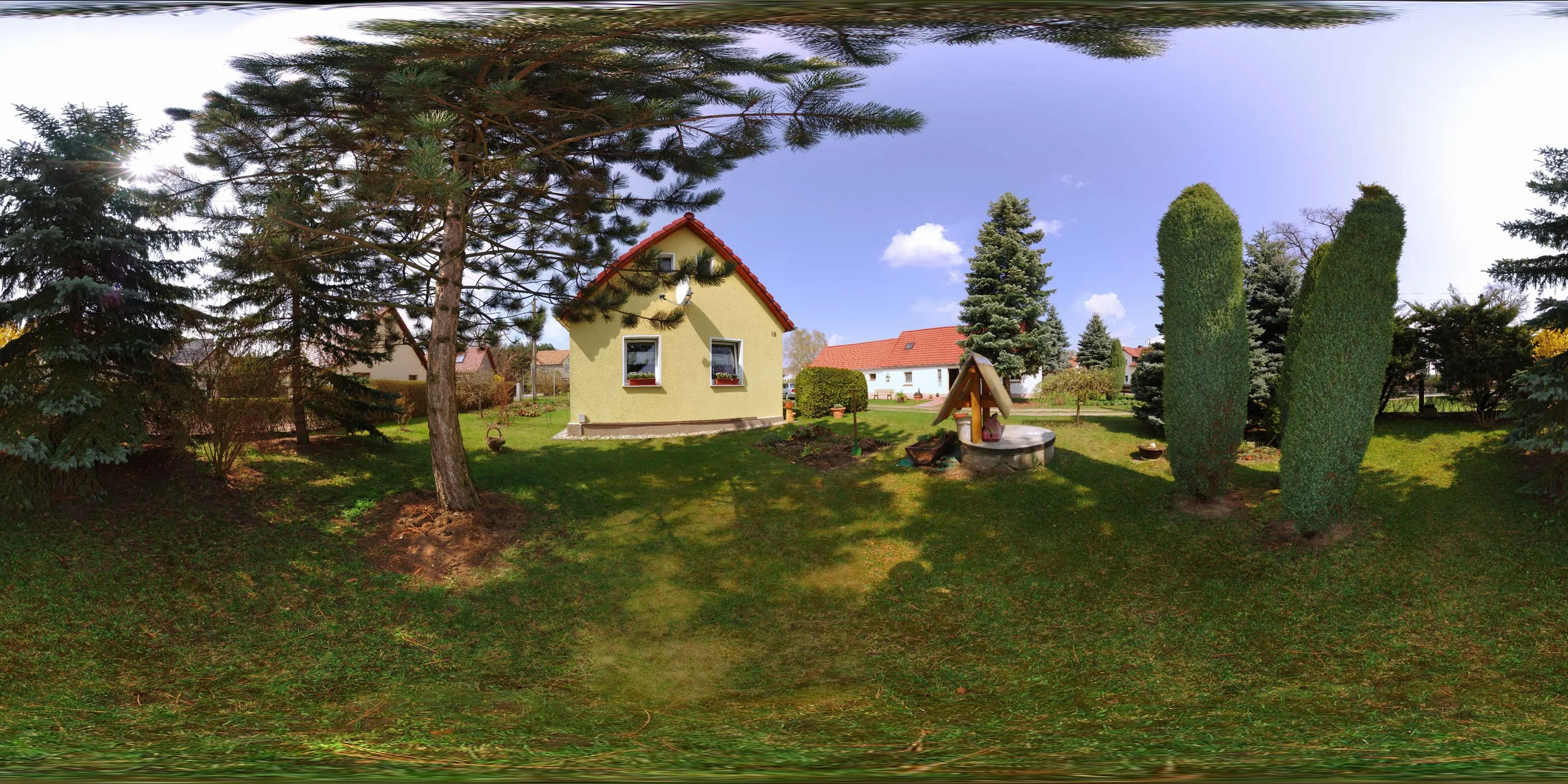 Virtueller Rundgang in der Nähe: Wochenendhaus 2 in Halbendorf/ Spree