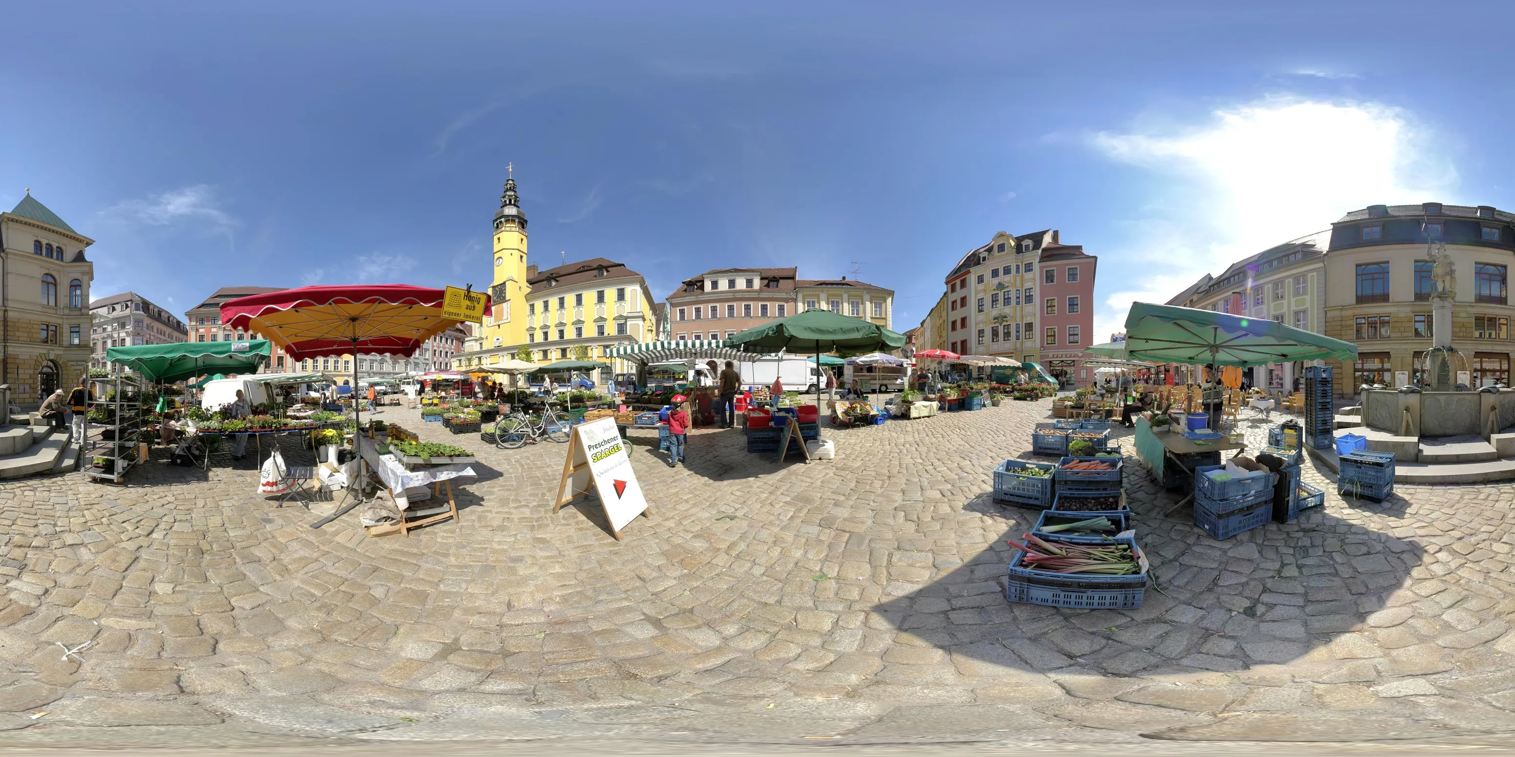 Virtueller Rundgang in der Nähe: Hauptmarkt -Wochenmarkt- in Frühling 07