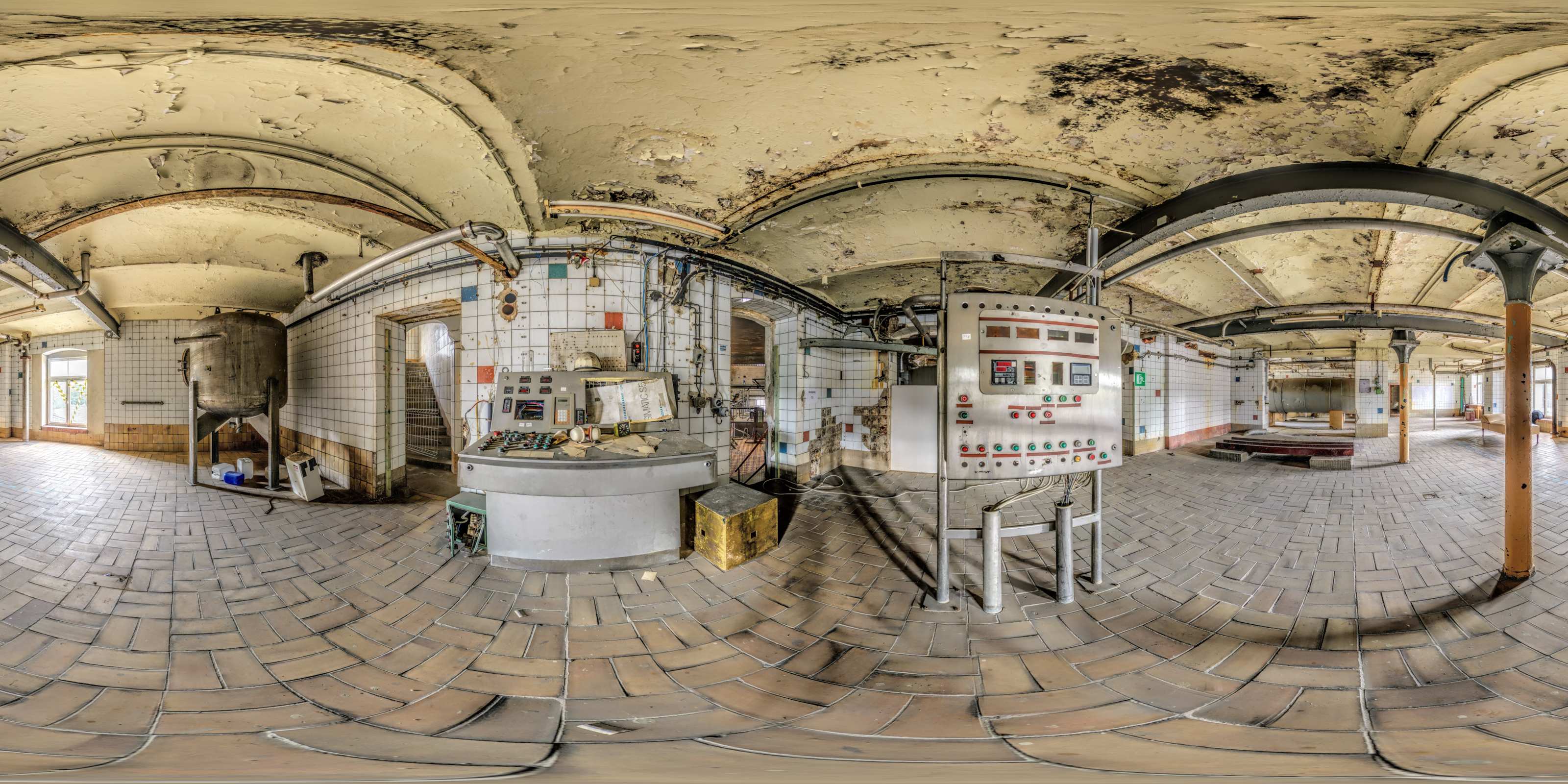 VEB Bramsch Betriebsteil Backhefe - Maschinenraum