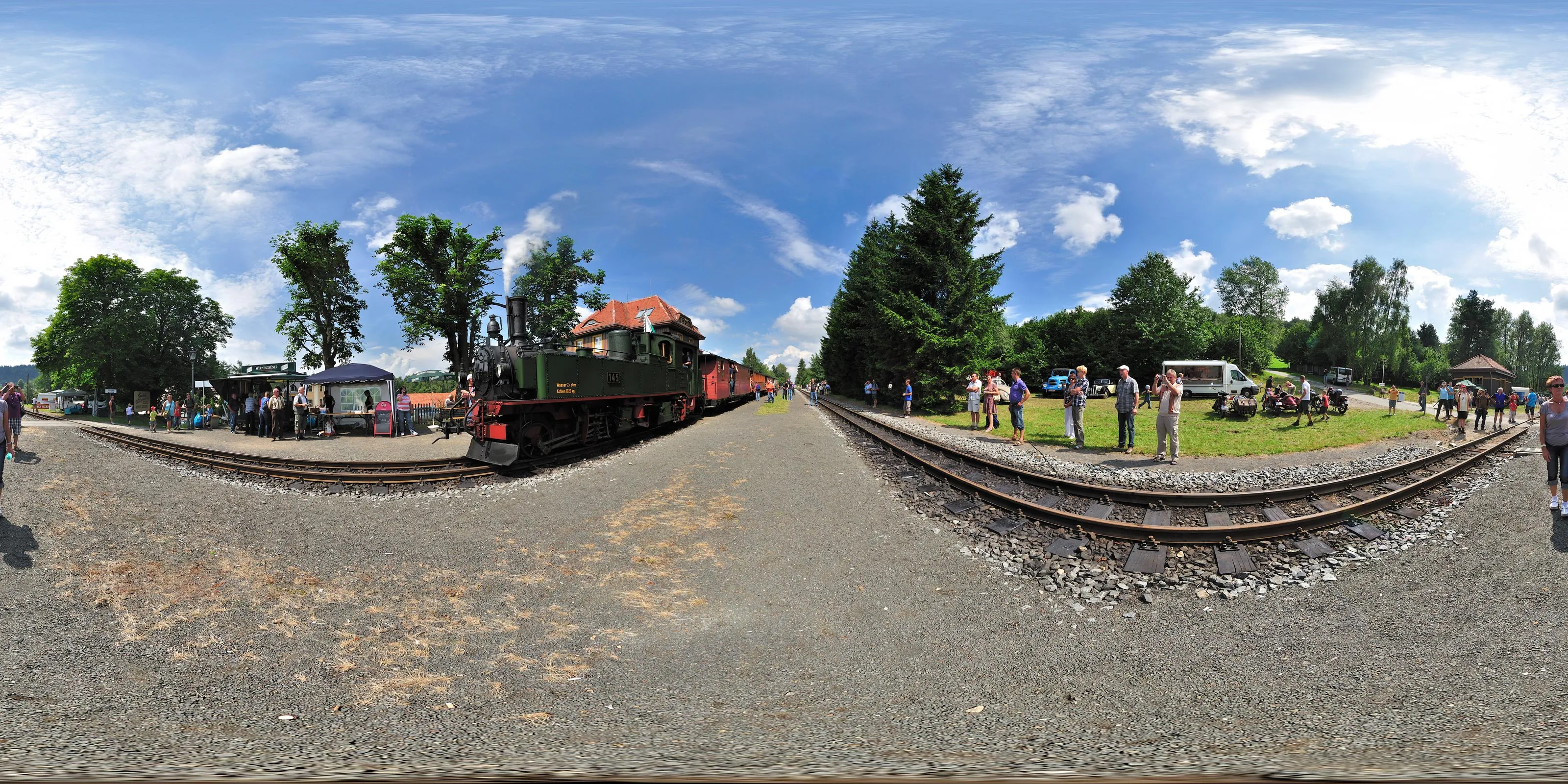 Virtueller Rundgang in der Nähe: Jonsdorfer Bahnhof in Historik Mobil 2011