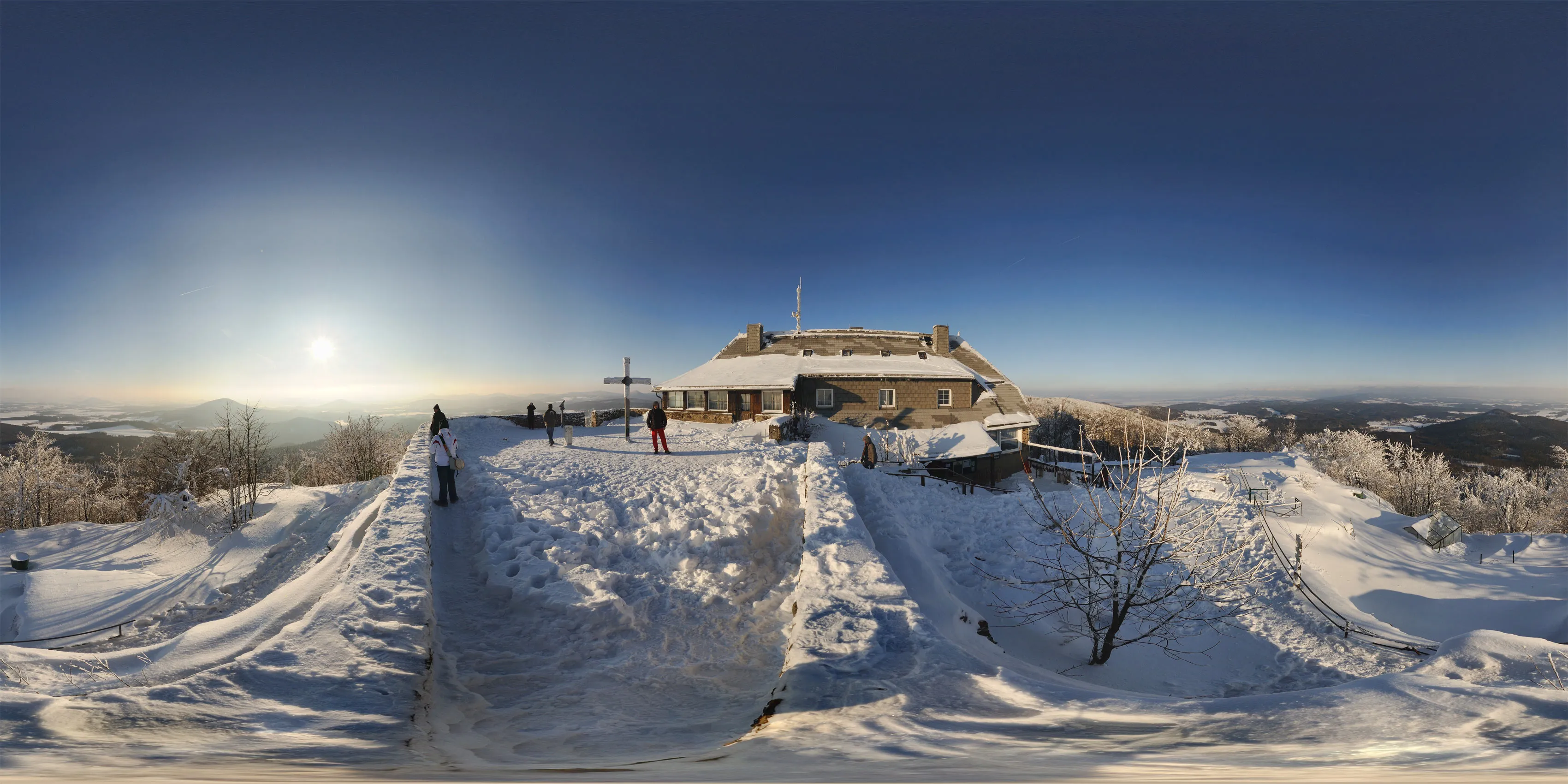 Virtueller Rundgang in der Nähe: Hochwaldbaude 1 in Berg Hochwald