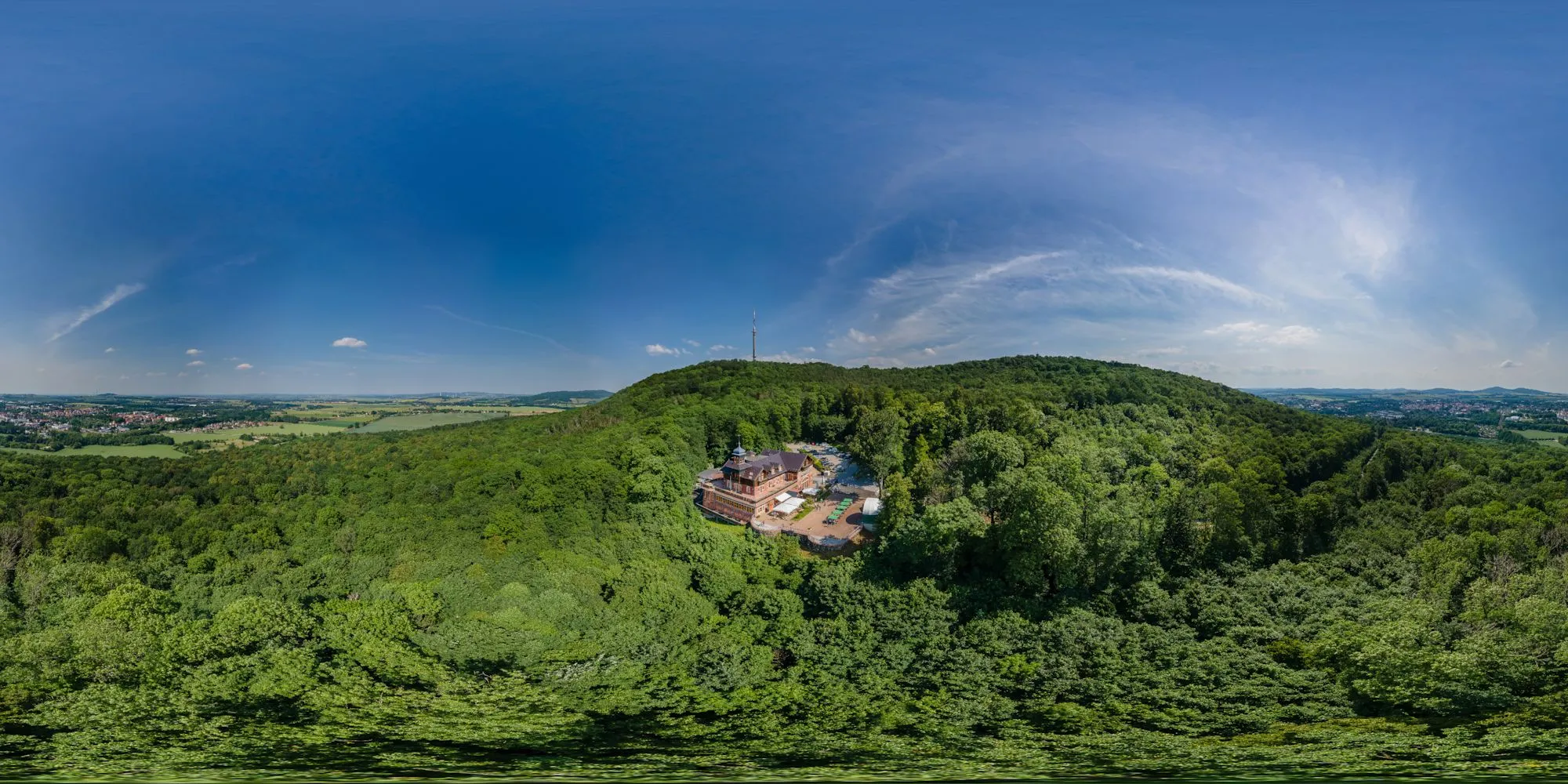 Virtueller Rundgang in der Nähe: Berg-Gasthof Honigbrunnen in Löbauer Berg