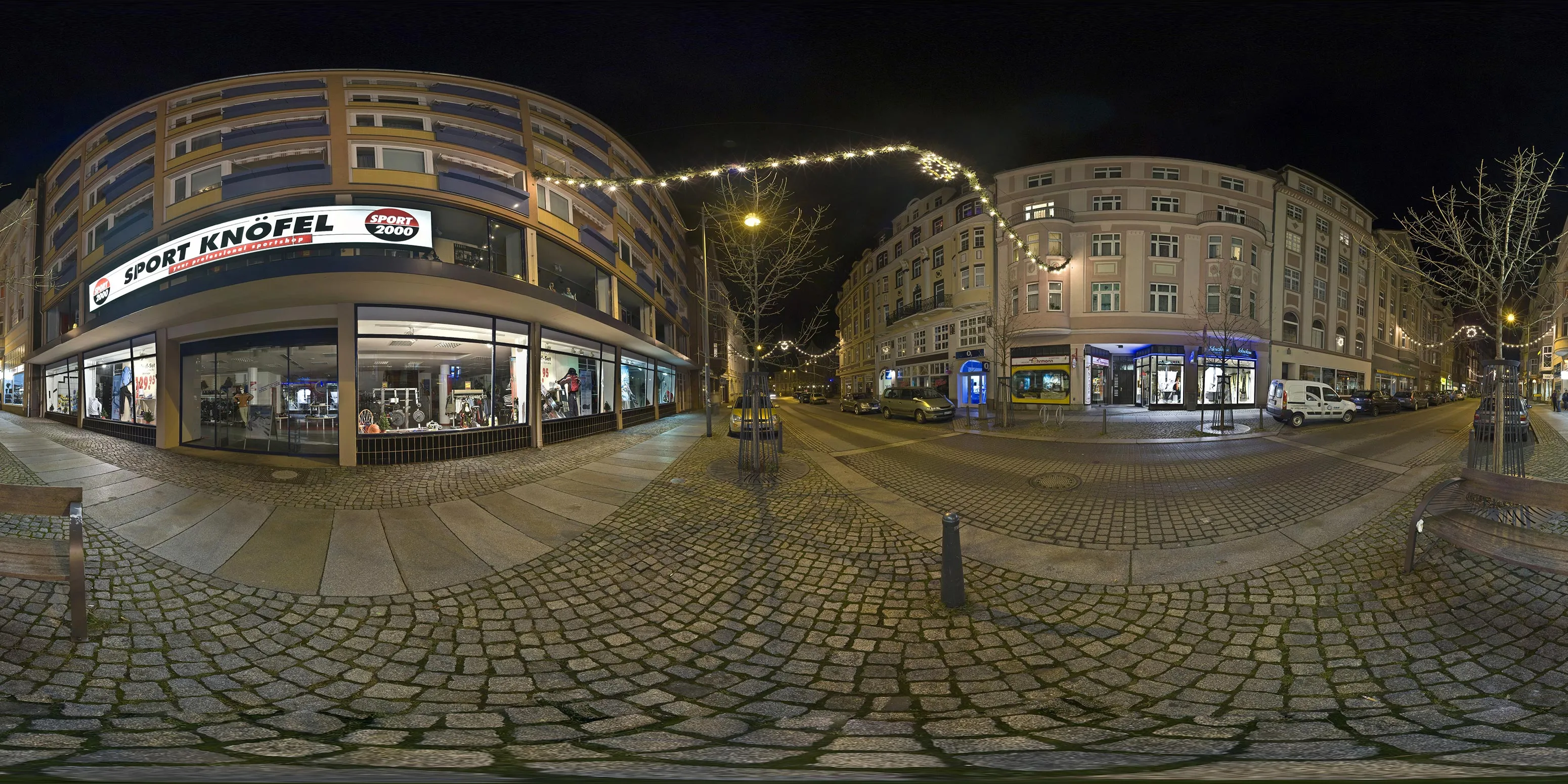 Virtueller Rundgang in der Nähe: Karl-Marx-Strasse in bei Nacht