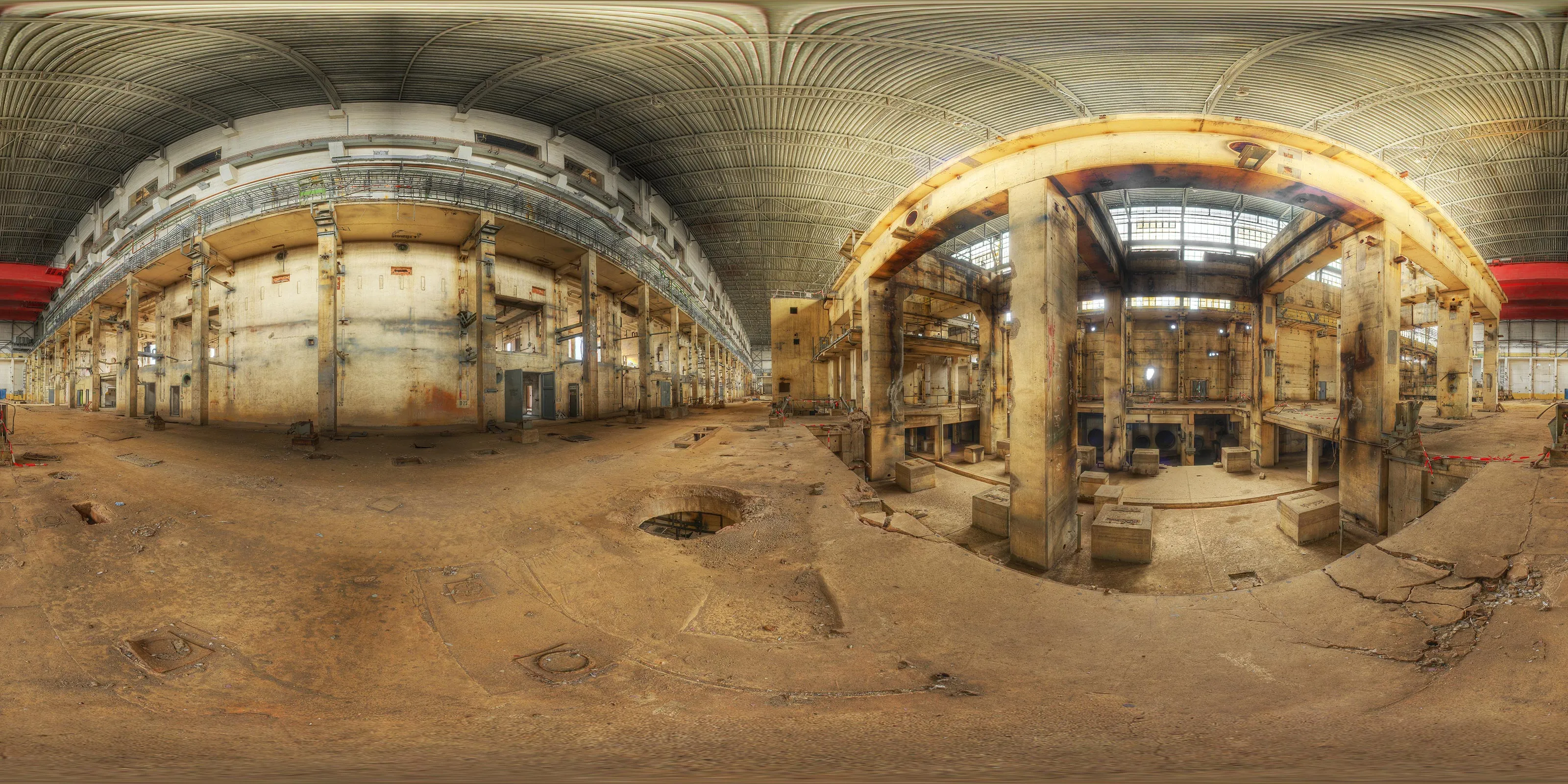 Virtueller Rundgang in der Nähe: Kraftwerk Hagenwerder Werk III in HDR - Panoramen