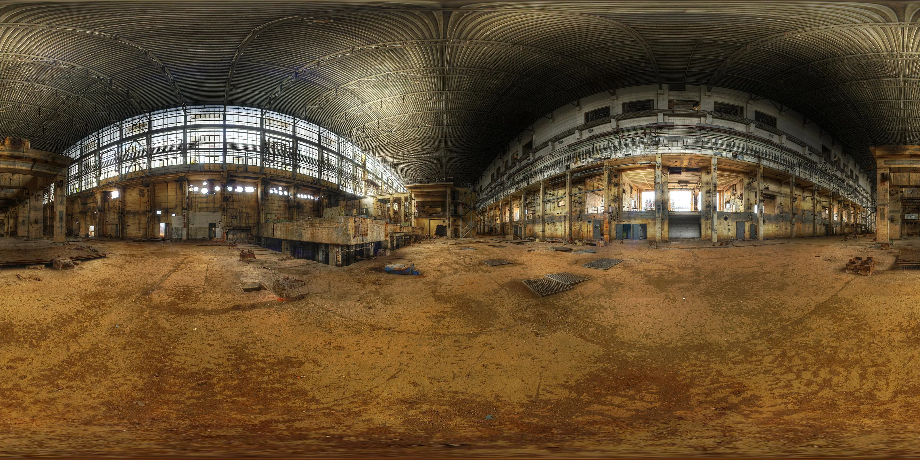 Virtueller Rundgang in der Nähe: Kraftwerk Hagenwerder Werk III in HDR - Panoramen