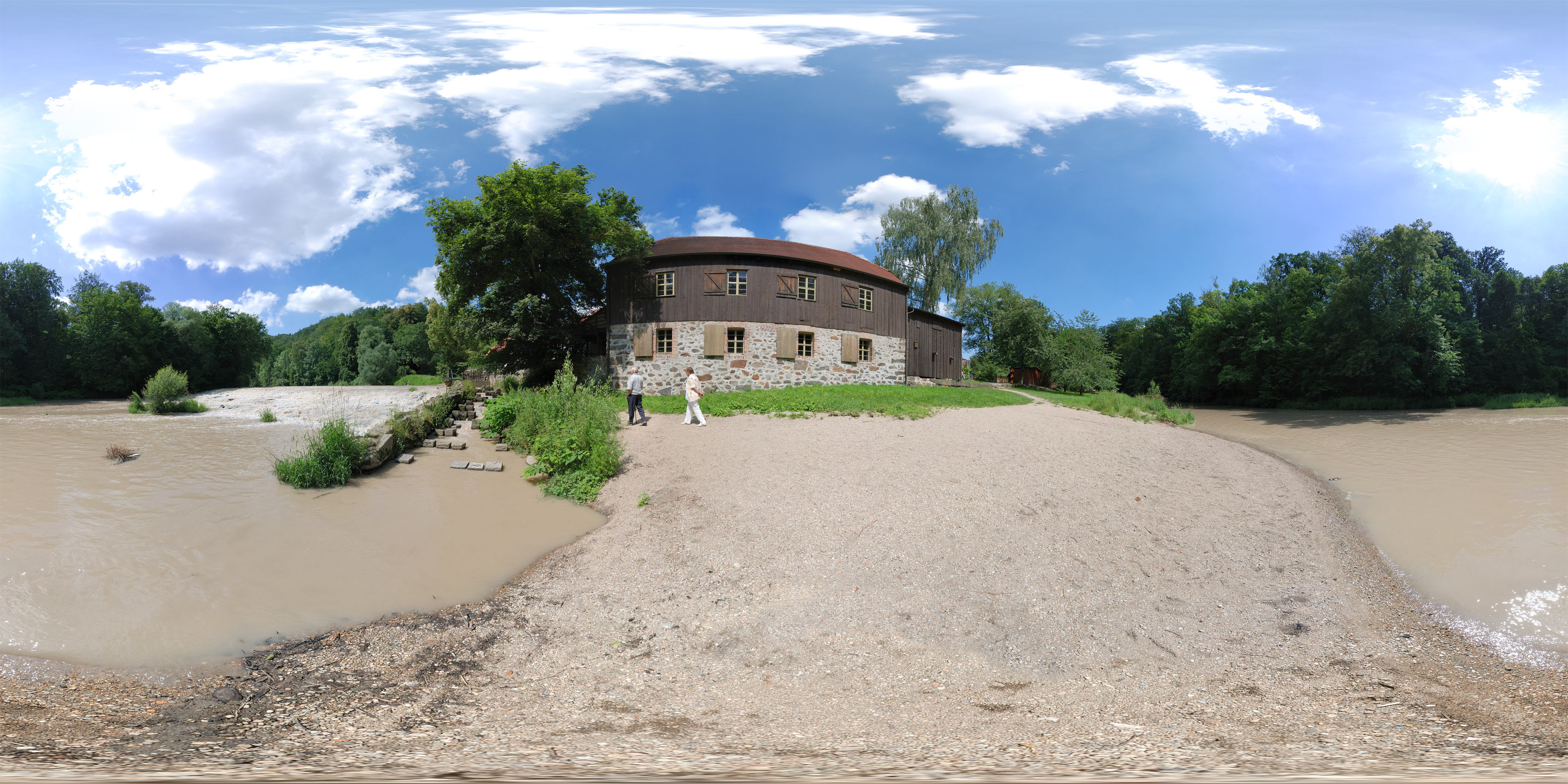Virtueller Rundgang in der Nähe: Neißewehr am Kloster