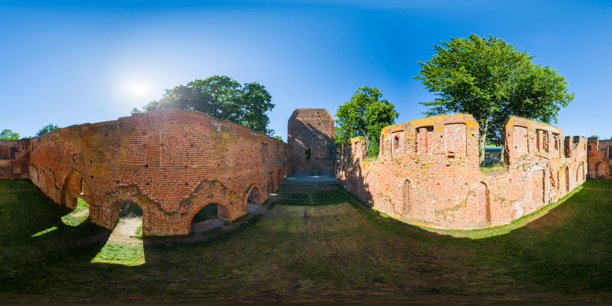 Virtueller Rundgang in der Nähe: Klosterruine Eldena - Klosterkirche