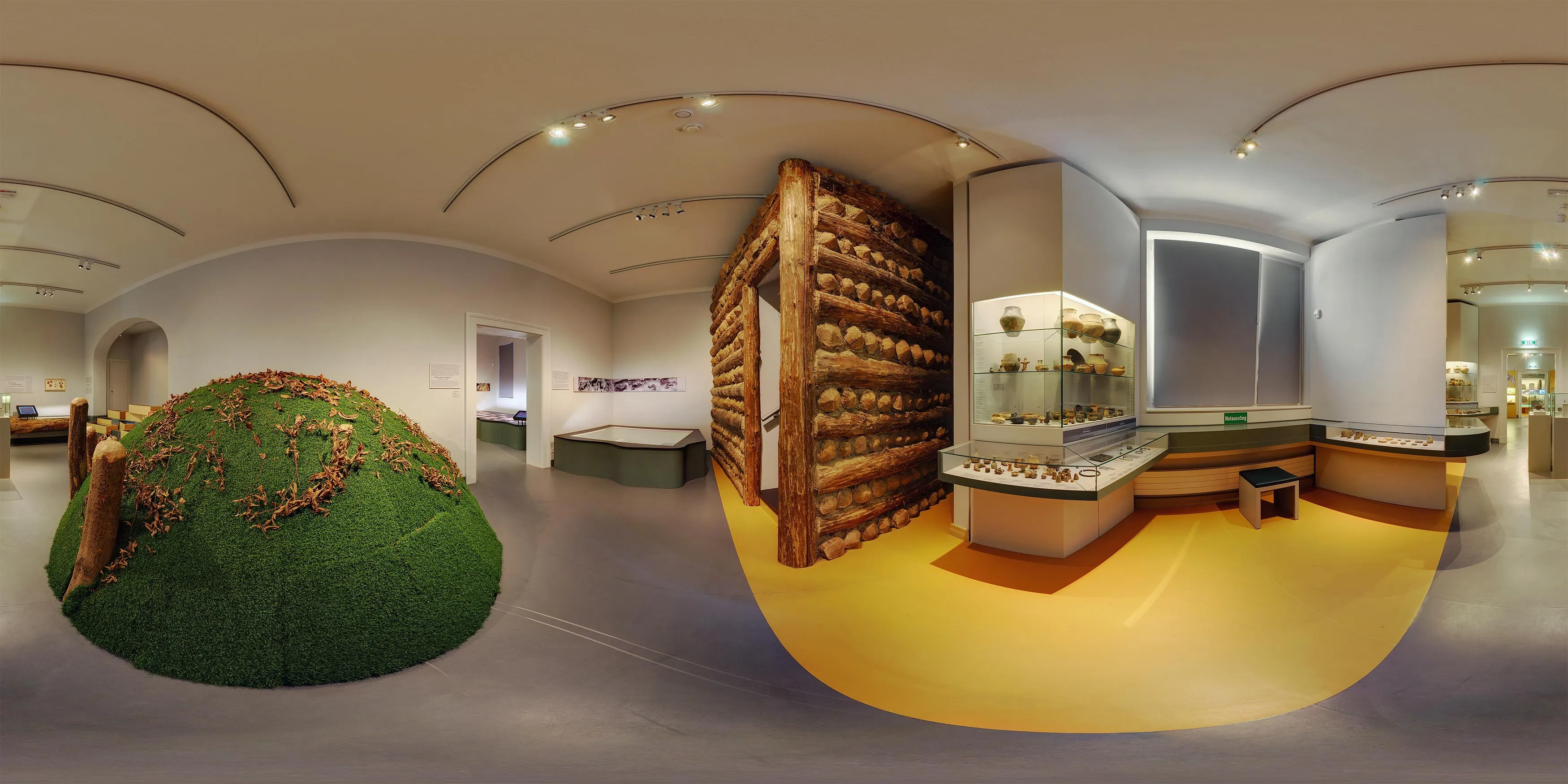 Virtueller Rundgang in der Nähe: Bestattungsort Hügelgrab in Museum Bautzen