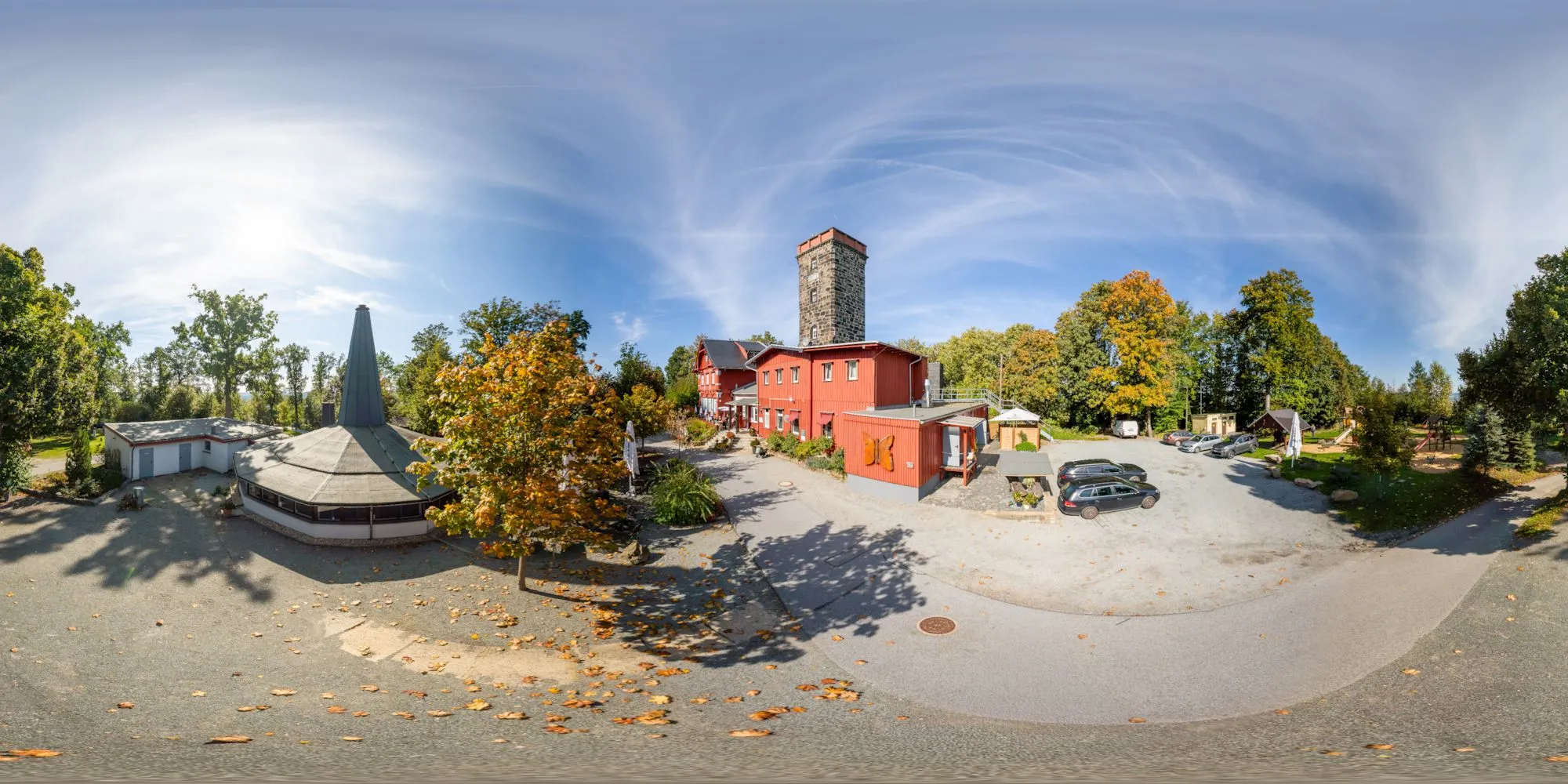 360° Panorama: Mönchswalder Bergbaude in Mönchswalder Berg