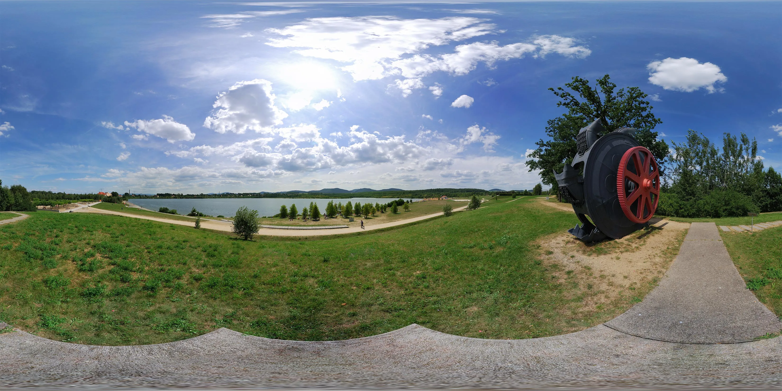 Virtueller Rundgang in der Nähe: Aussichtspunkt 3 in Freizeit-Oase Olbersdorfer See