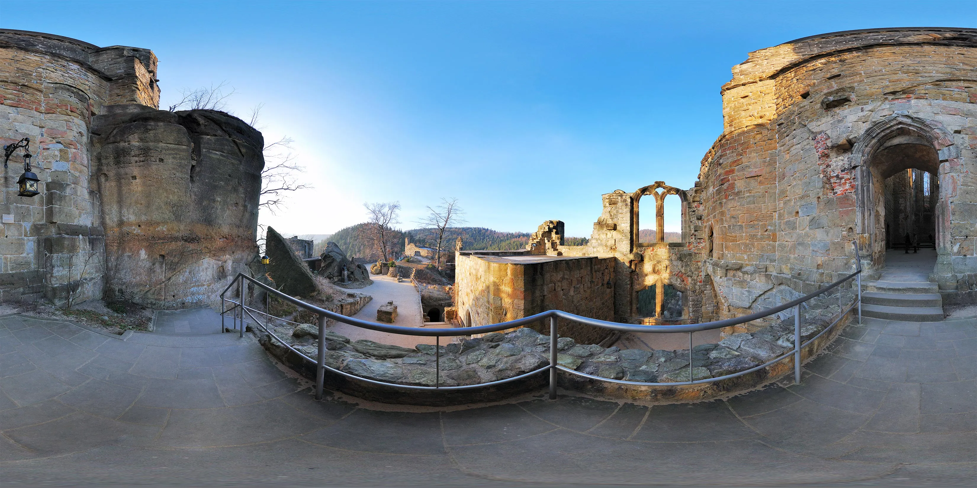 Virtueller Rundgang in der Nähe: Klosterkirche in Burg und Kloster Oybin