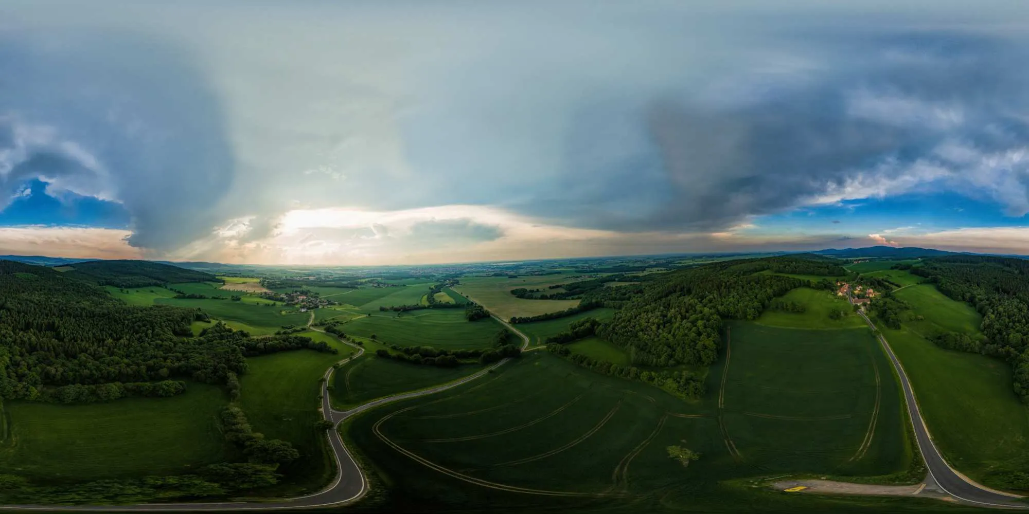 360° Panorama: Mehltheuer in Oberlausitz