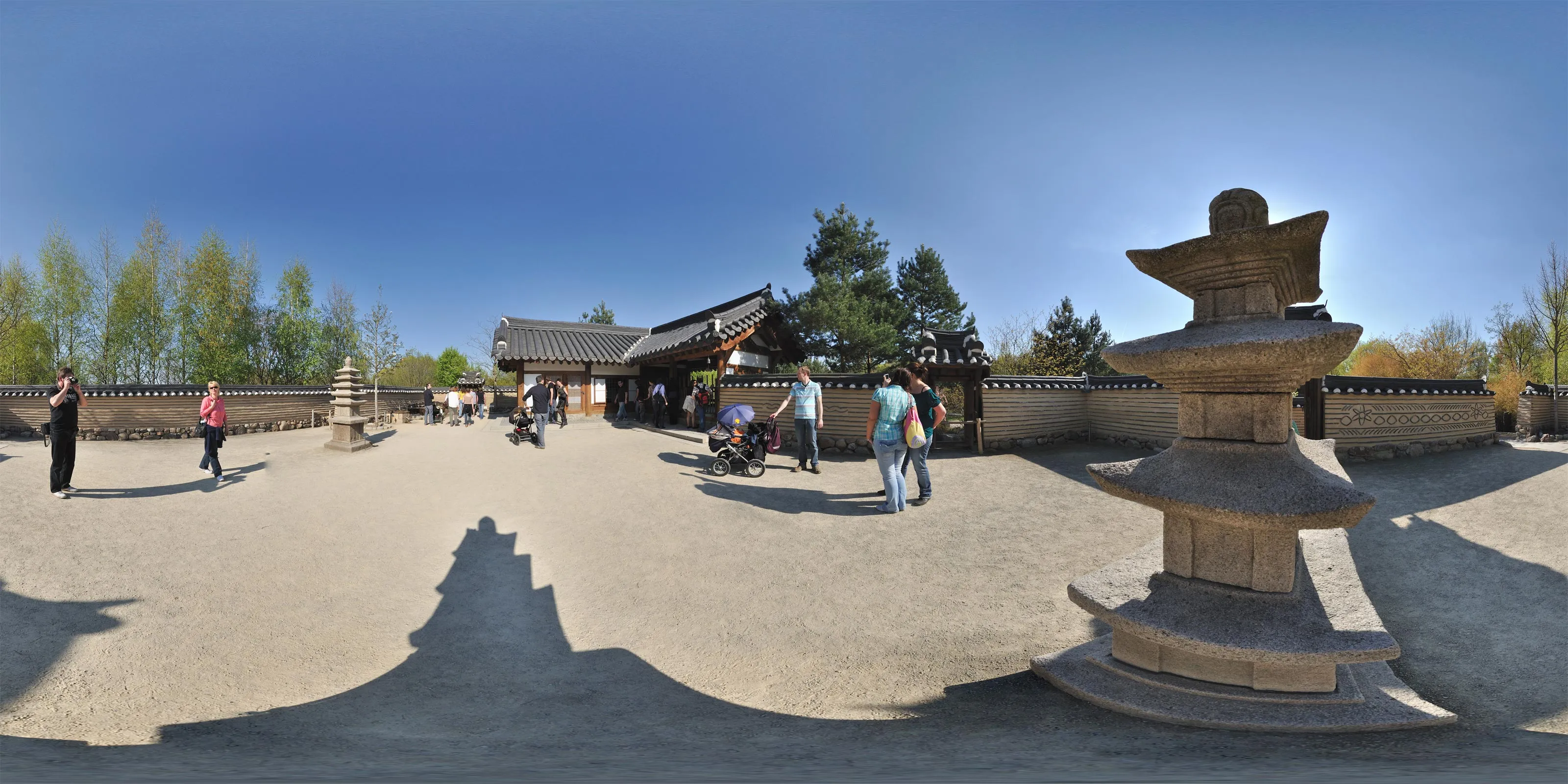 360° Panorama: Japanischer Garten in Erholungspark Marzahn