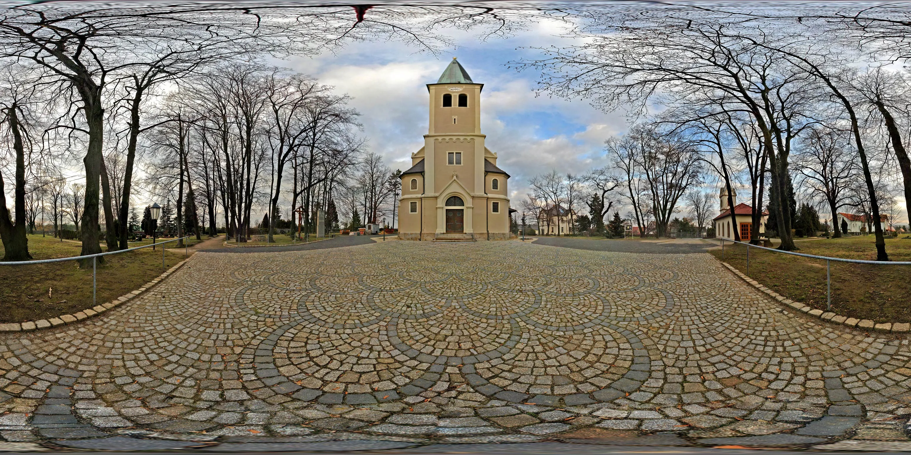 Virtueller Rundgang in der Nähe: Quatitzer Kirche in Oberlausitzer Kirchen