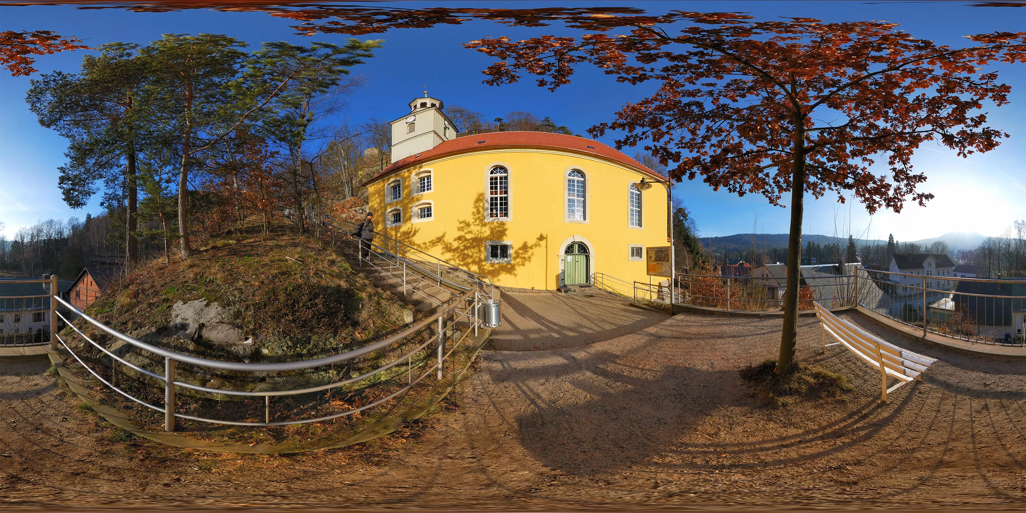 Virtueller Rundgang in der Nähe: Bergkirche in Kurort Oybin