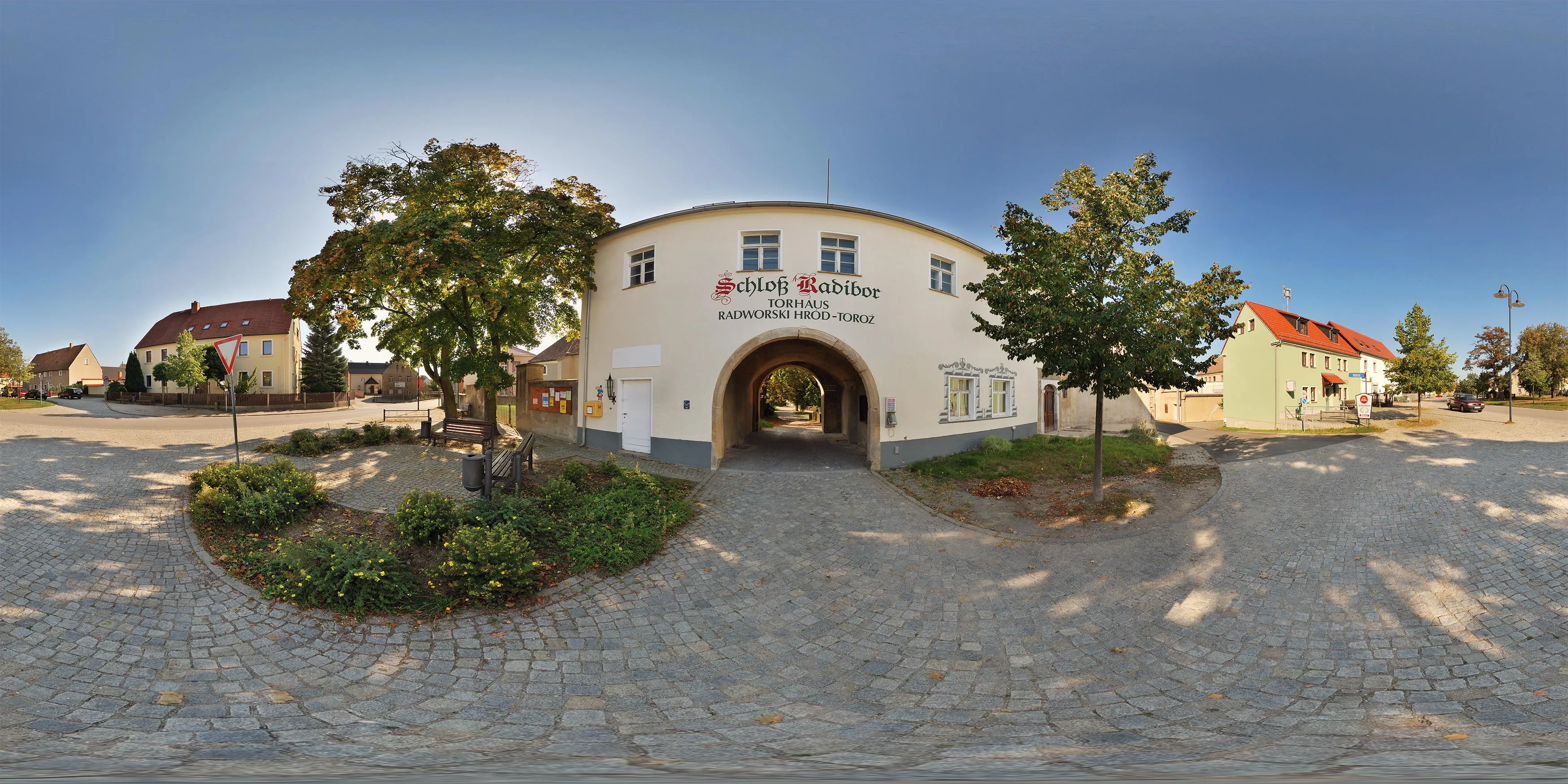 Virtueller Rundgang in der Nähe: Torhaus Ostseite in Radibor