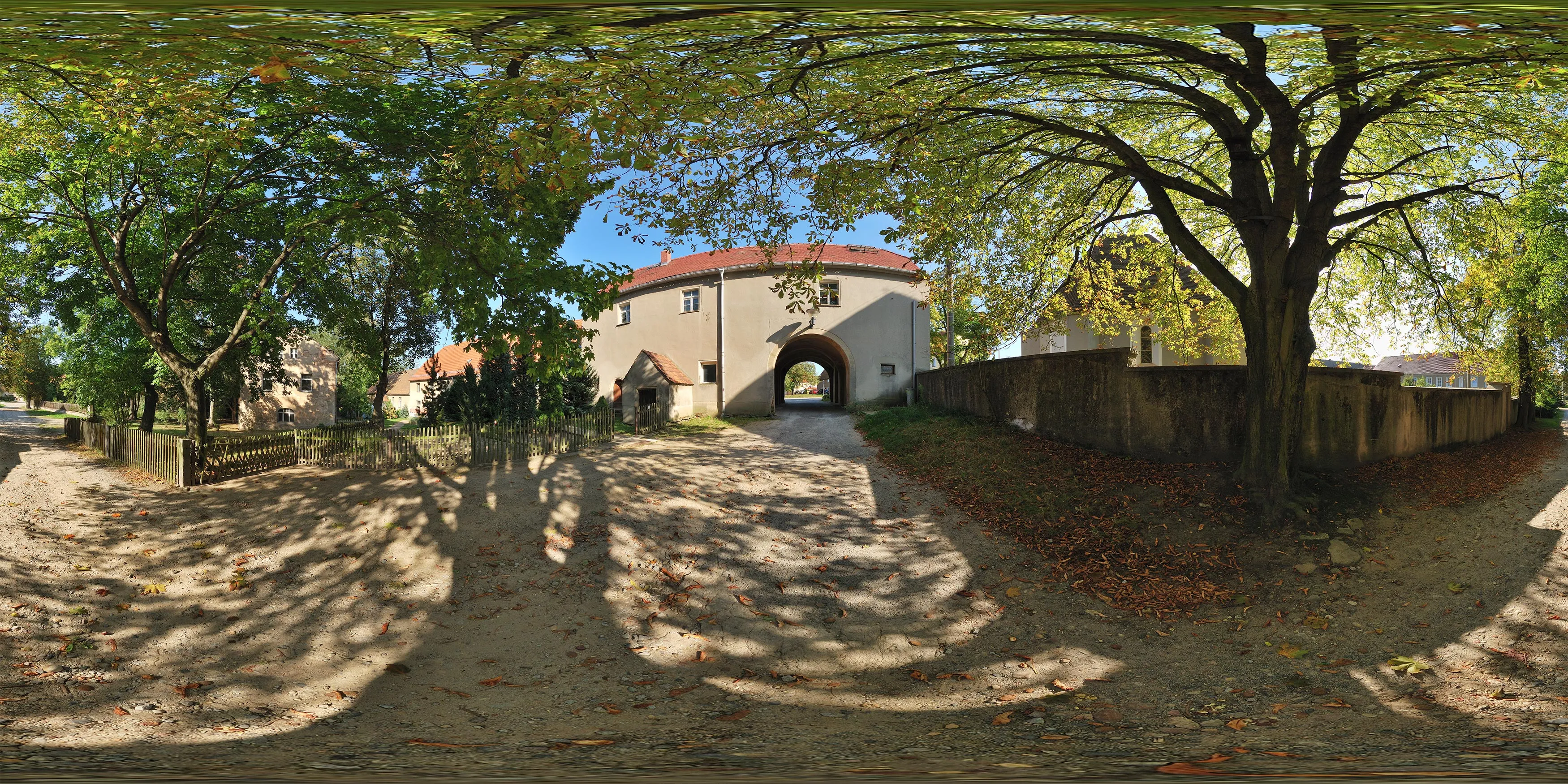 Virtueller Rundgang in der Nähe: Torhaus Westseite in Radibor