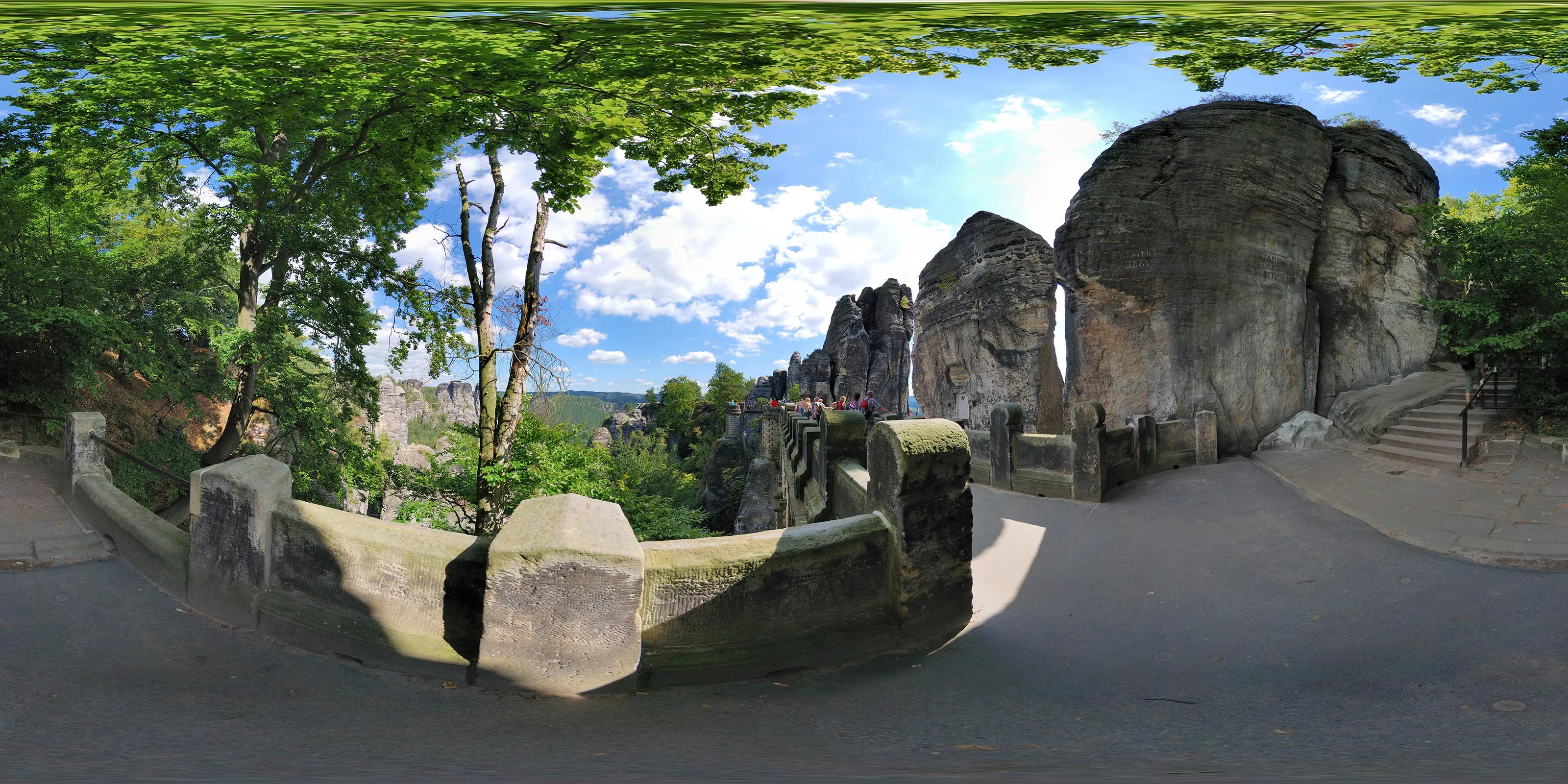 Virtueller Rundgang in der Nähe: Basteibrücke in Basteibrücke