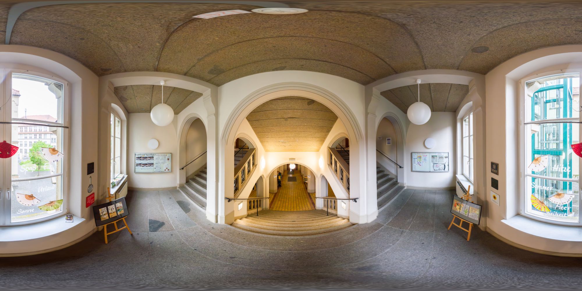 Virtueller Rundgang in der Nähe: Schiller Gymnasium Bautzen - Treppenhaus Haus A