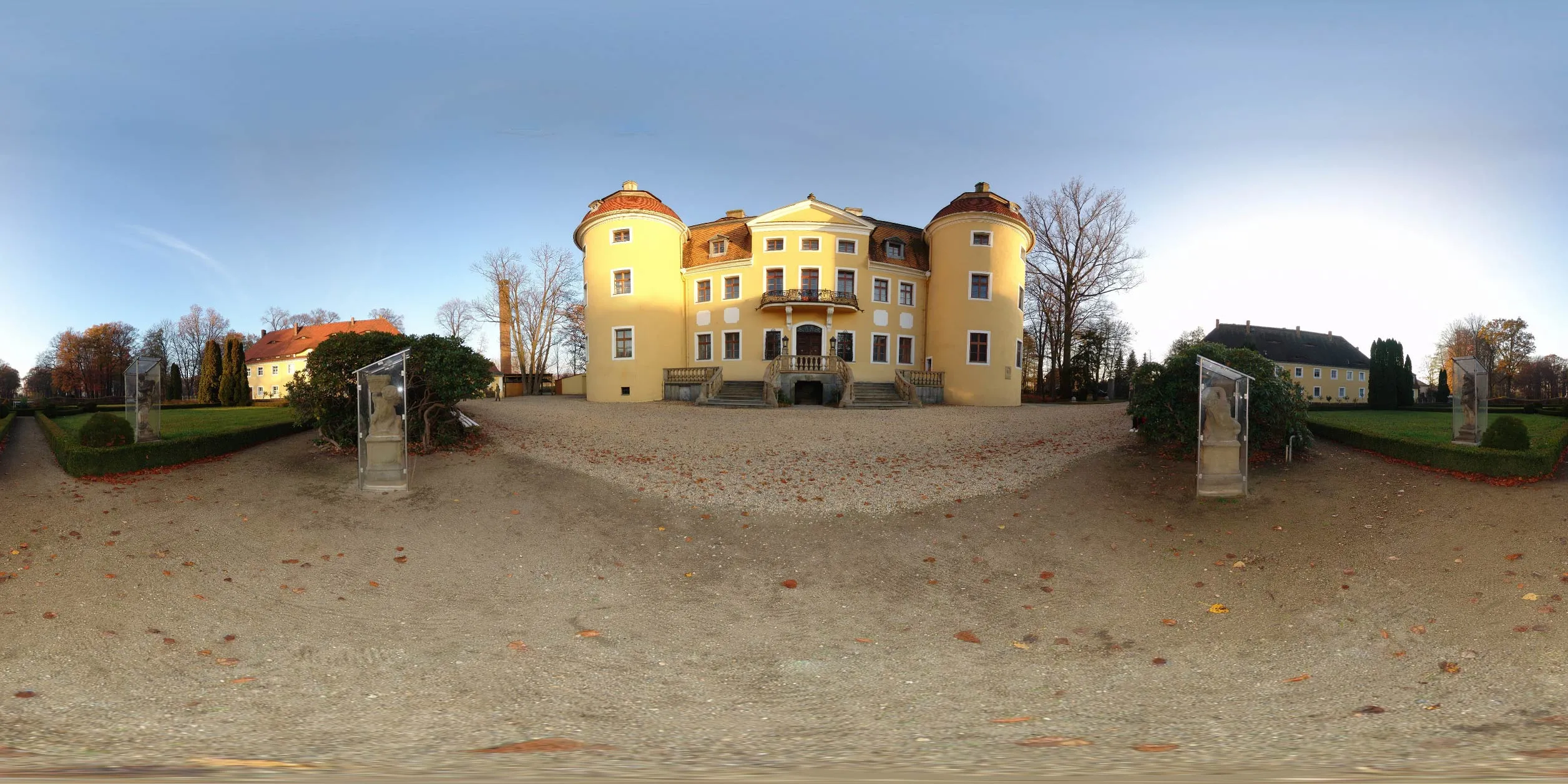 Virtueller Rundgang in der Nähe: Schloß Milkel in Oberlausitz