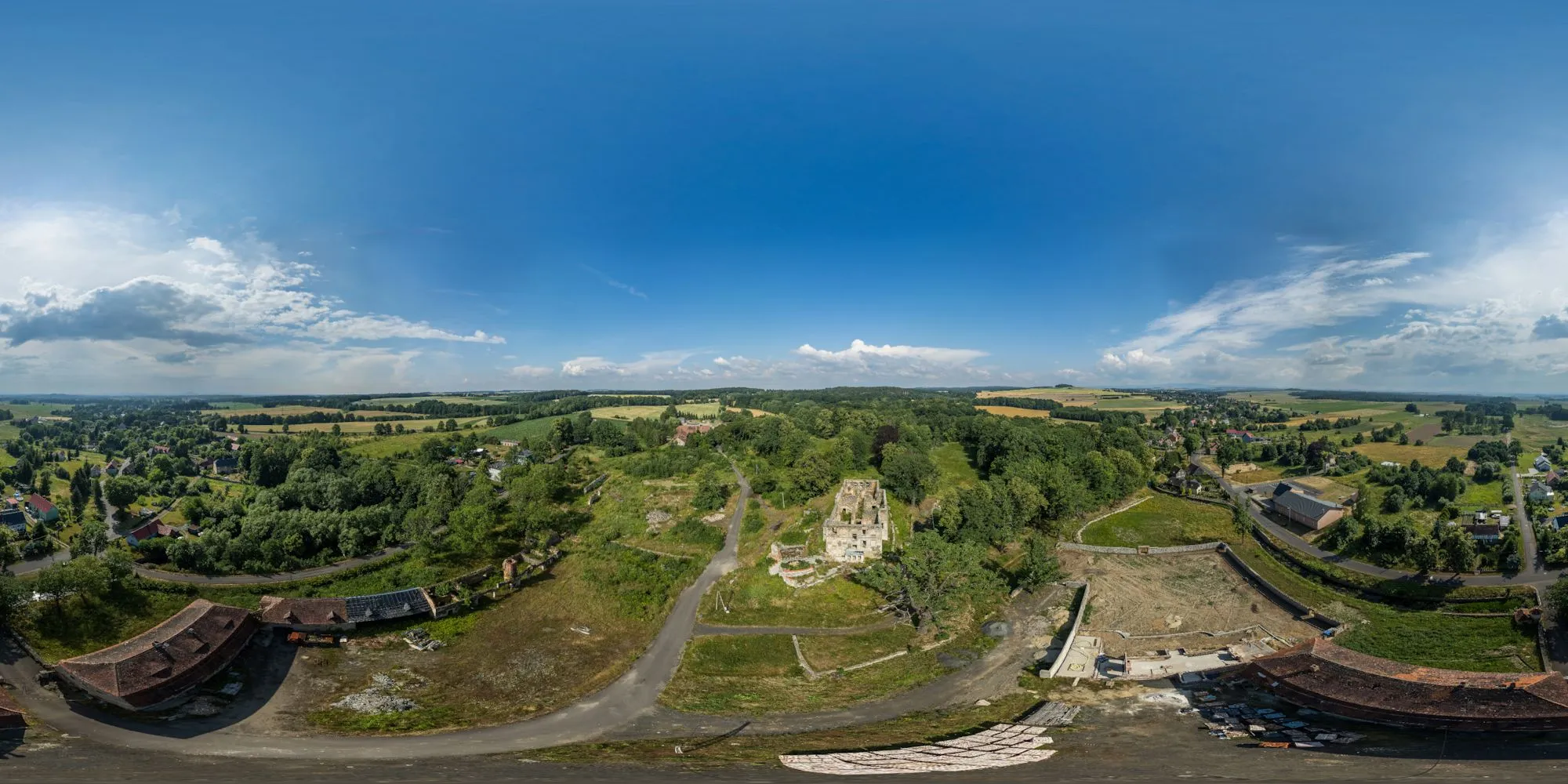 Virtueller Rundgang in der Nähe: Schloss Heidersdorf (Palac we Wlosieniu Dolnym) in Polen
