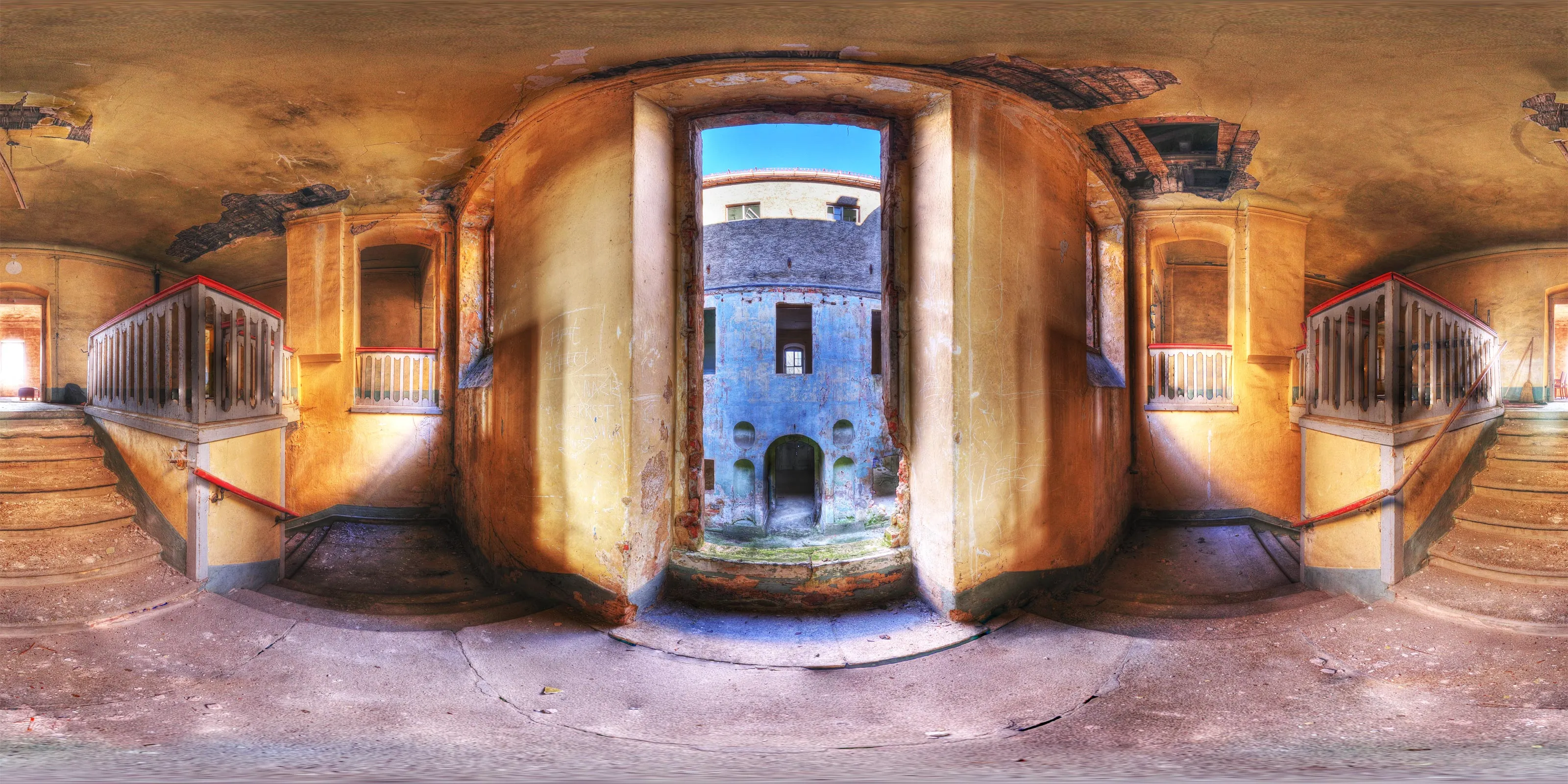 Virtueller Rundgang in der Nähe: Treppenhaus in Schloss Radibor