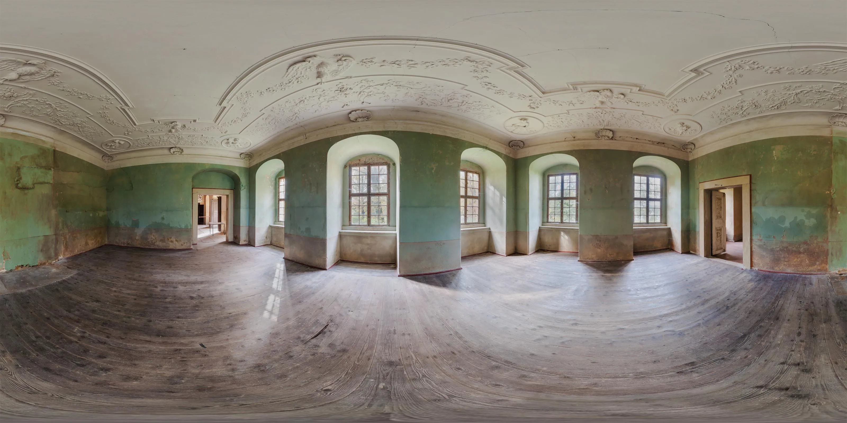 360° Panorama: Raum 3 in Wasserschloss Tauchritz