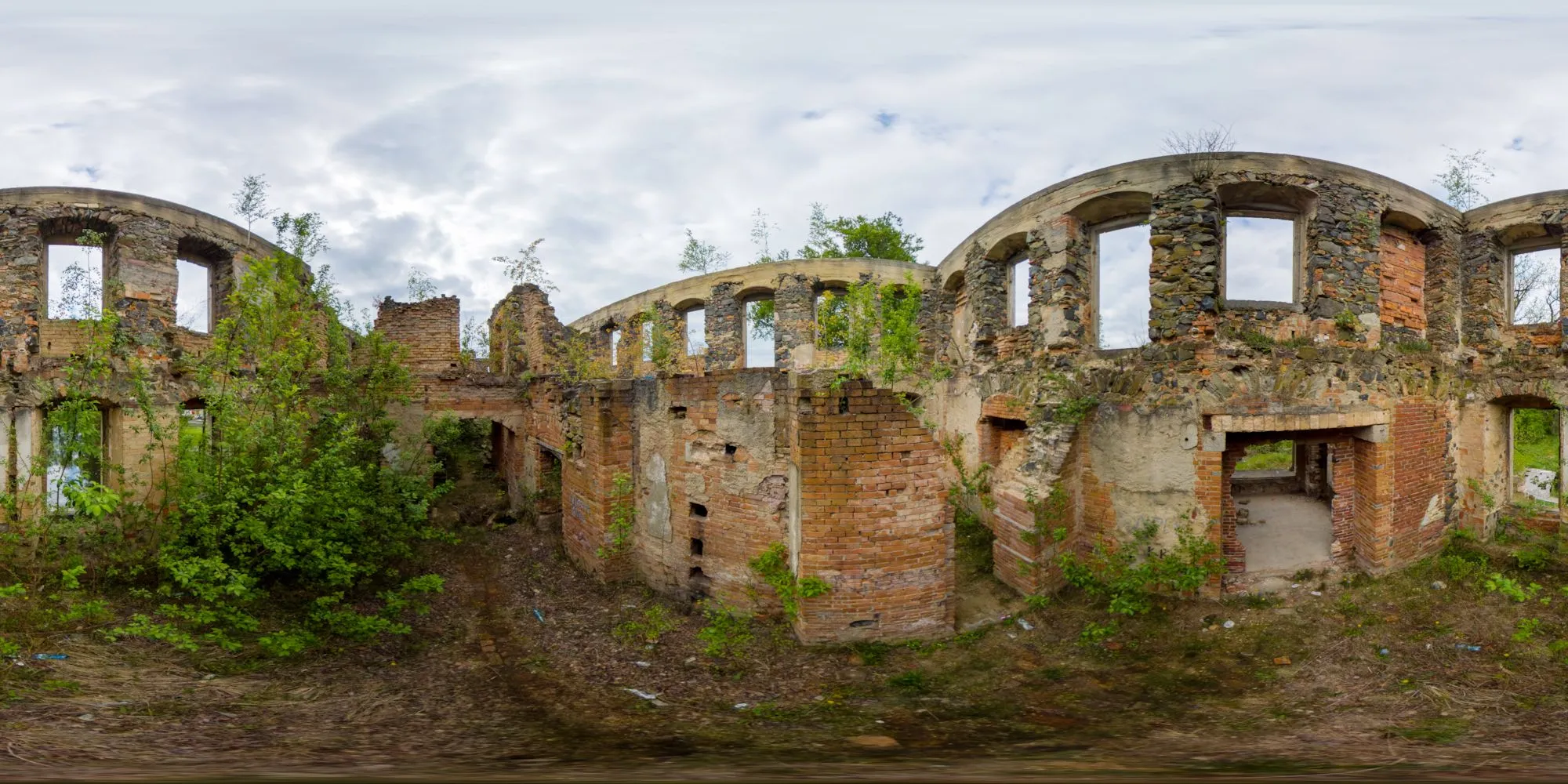 Virtueller Rundgang in der Nähe: Ostflügel in Schloss Heidersdorf (Palac we Wlosieniu Dolnym)