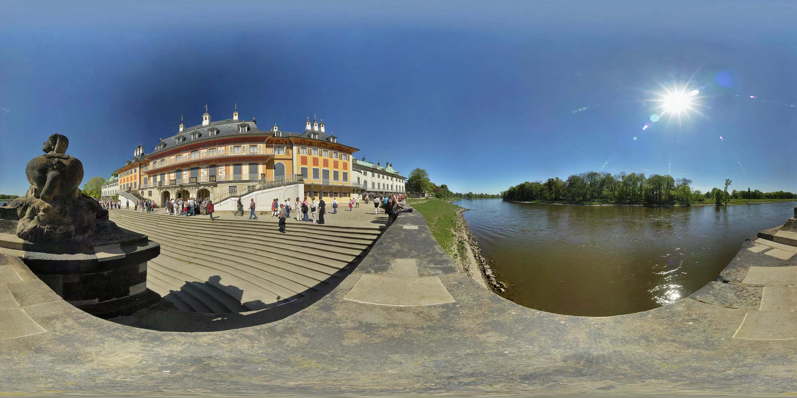 Virtueller Rundgang in der Nähe: Schloss Pillnitz in Sachsen