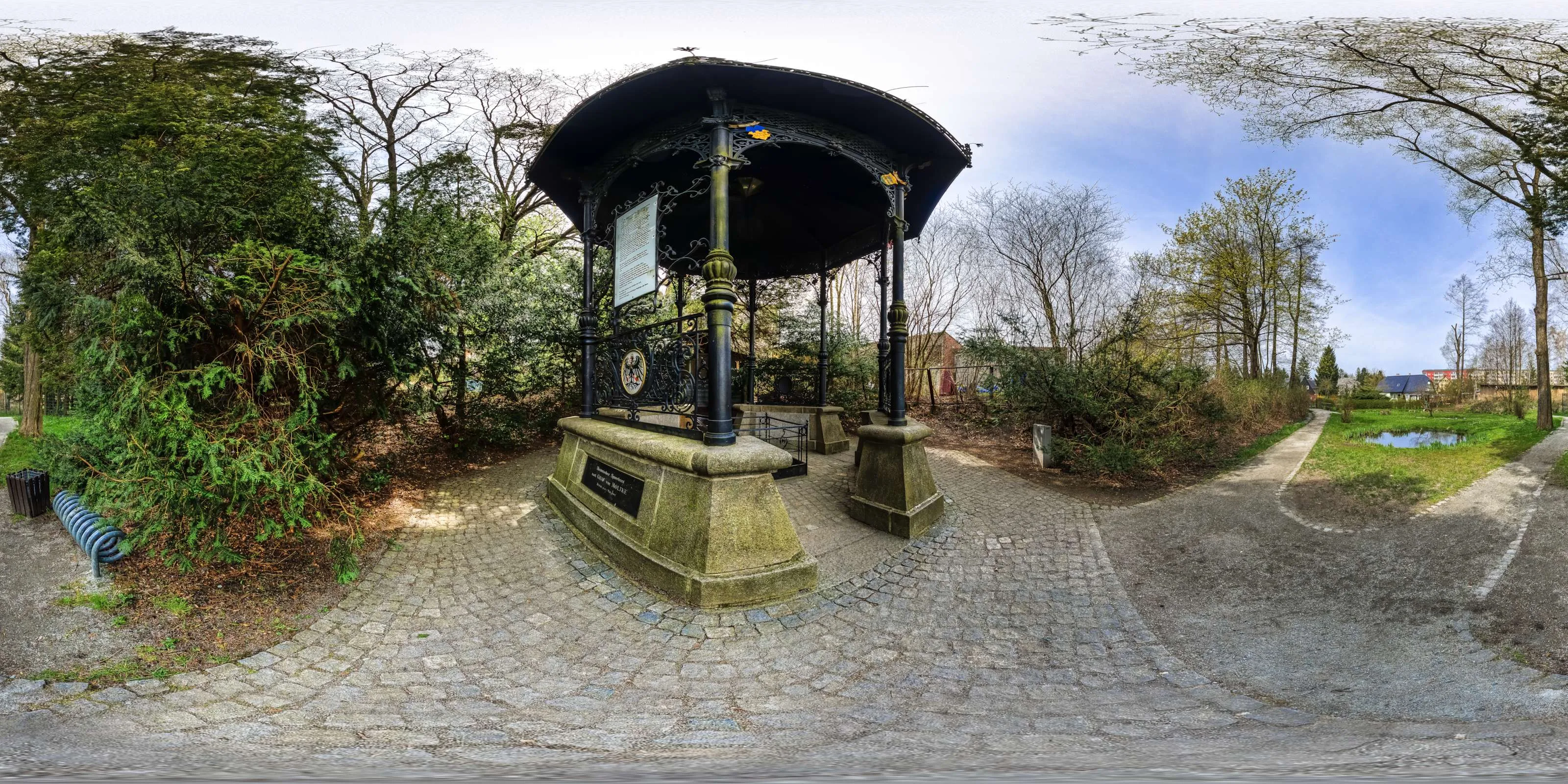 360° Panorama: Spreequelle in Ebersbach in Oberlausitz