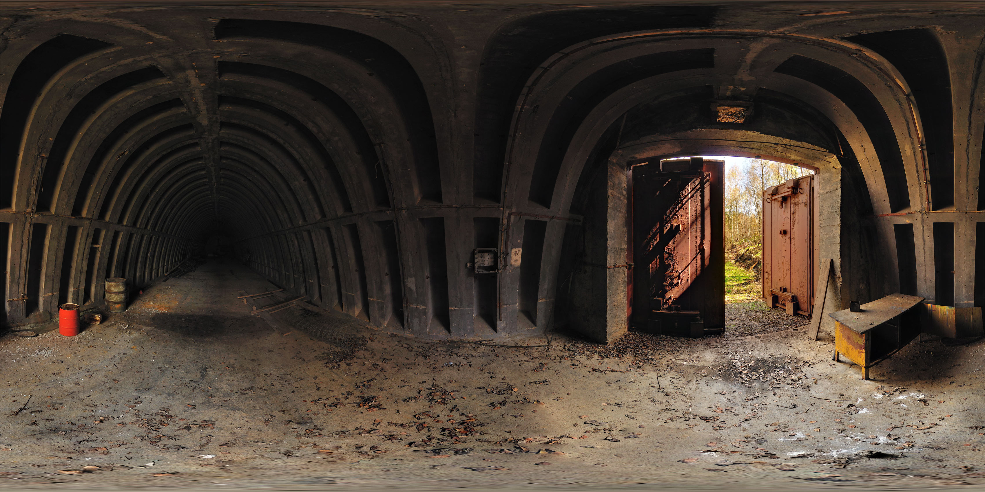Virtueller Rundgang in der Nähe: Atomraketenbunker FB-75 Innen