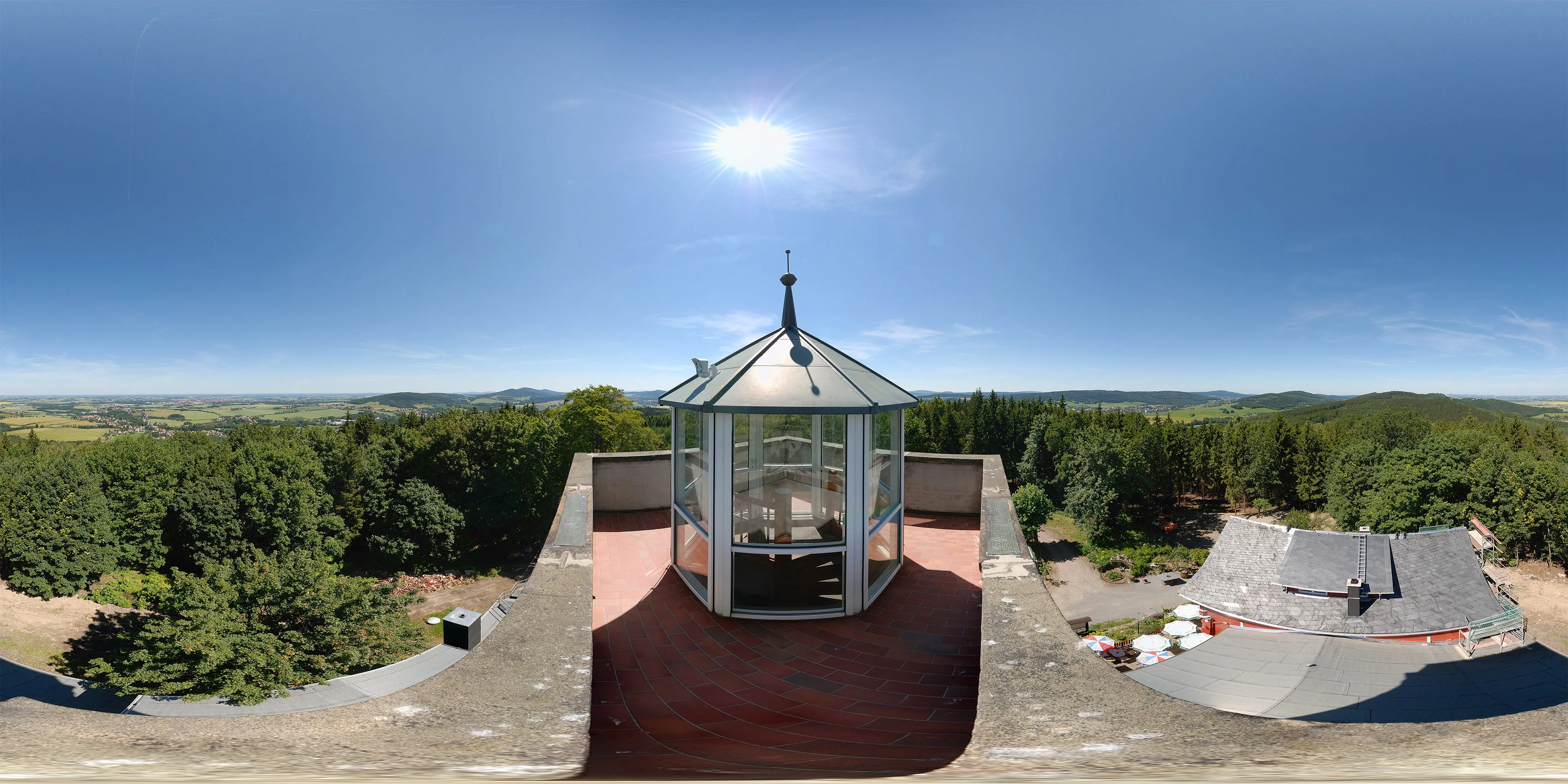 Virtueller Rundgang in der Nähe: Aussichtsturm in Mönchswalder Berg