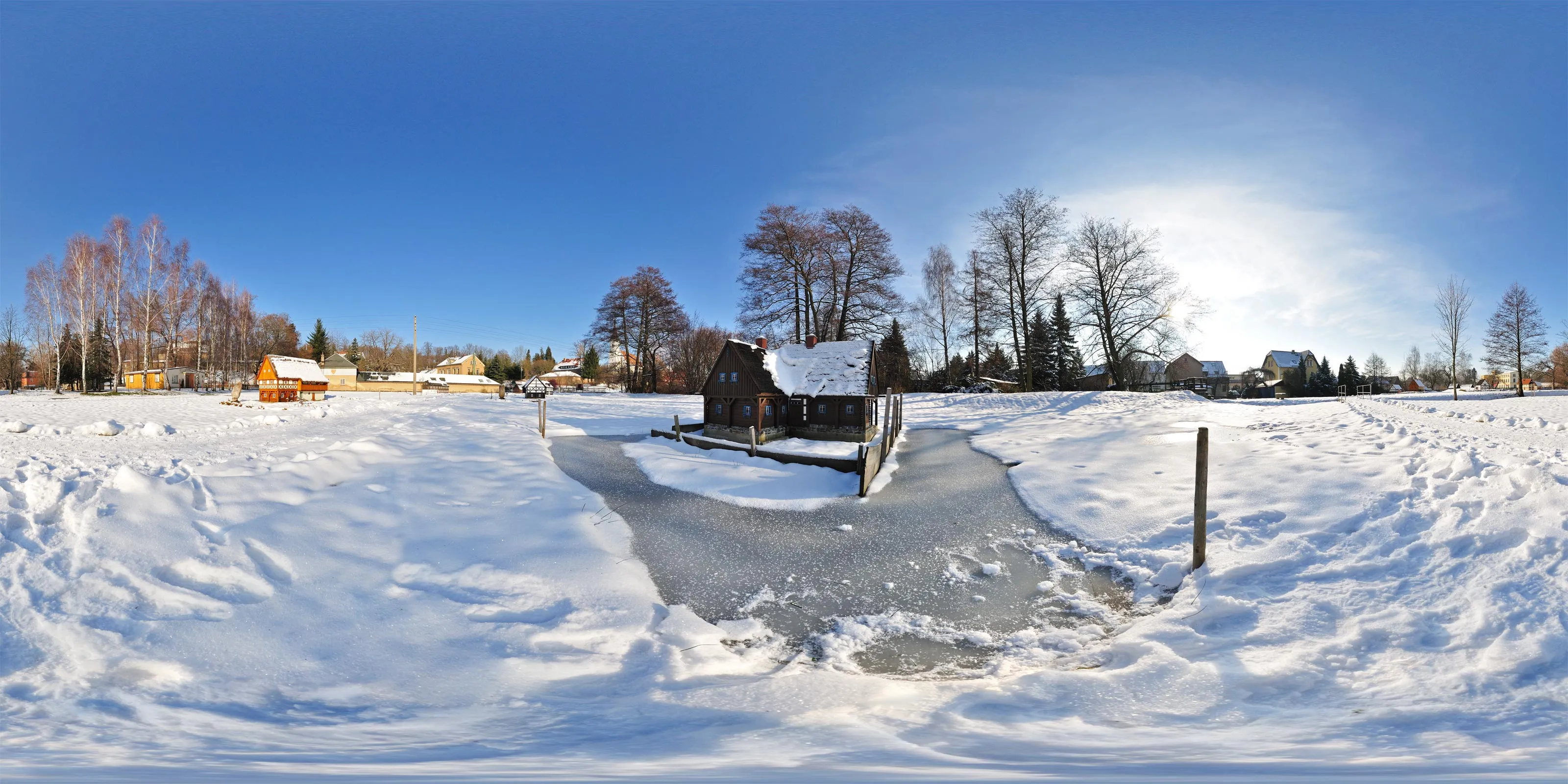 Virtueller Rundgang in der Nähe: Umgebindehaus-Park 1 in Cunewalde