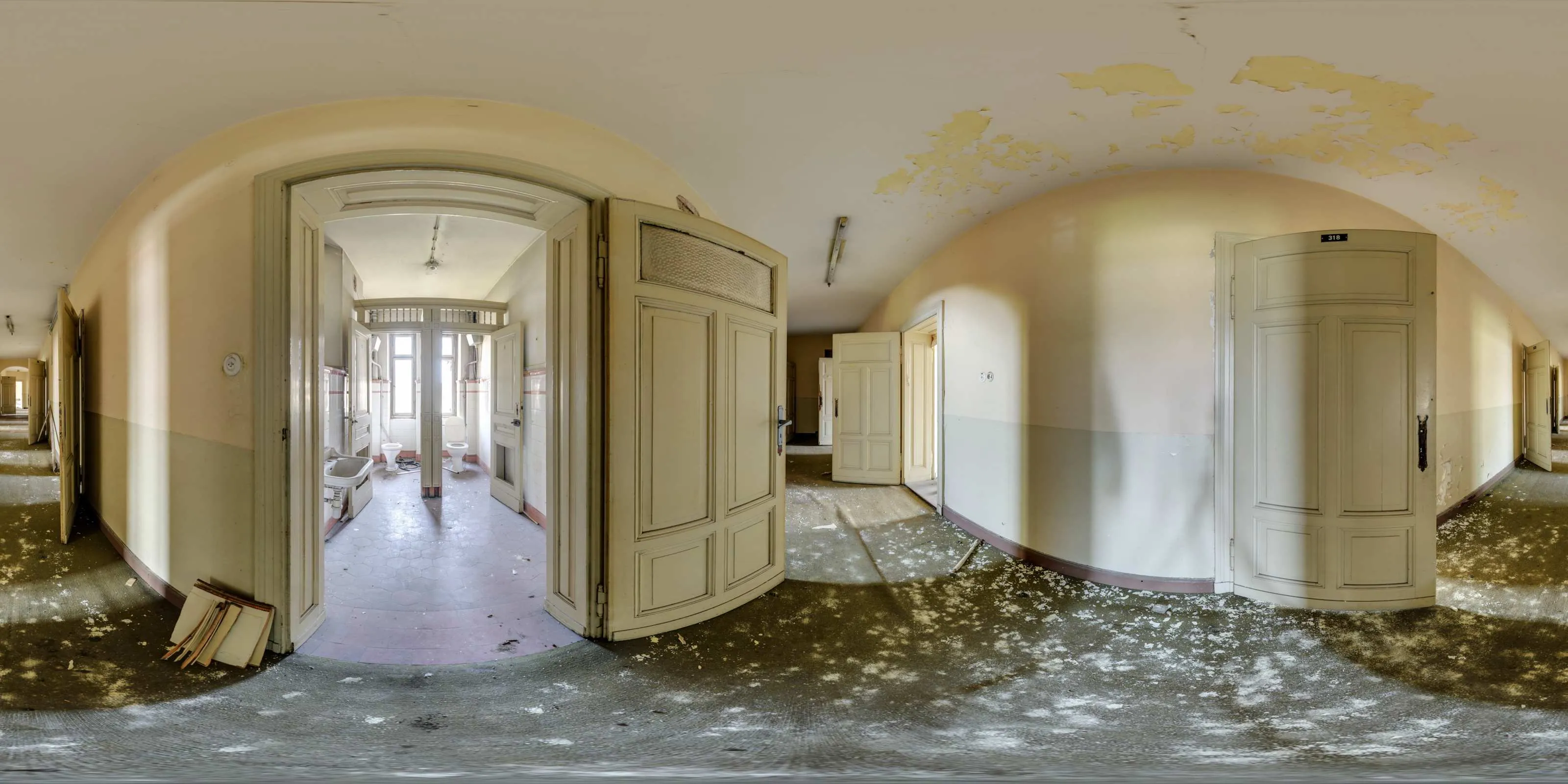 360° Panorama: Hotel Vier Jahreszeiten - Flur in Görlitz