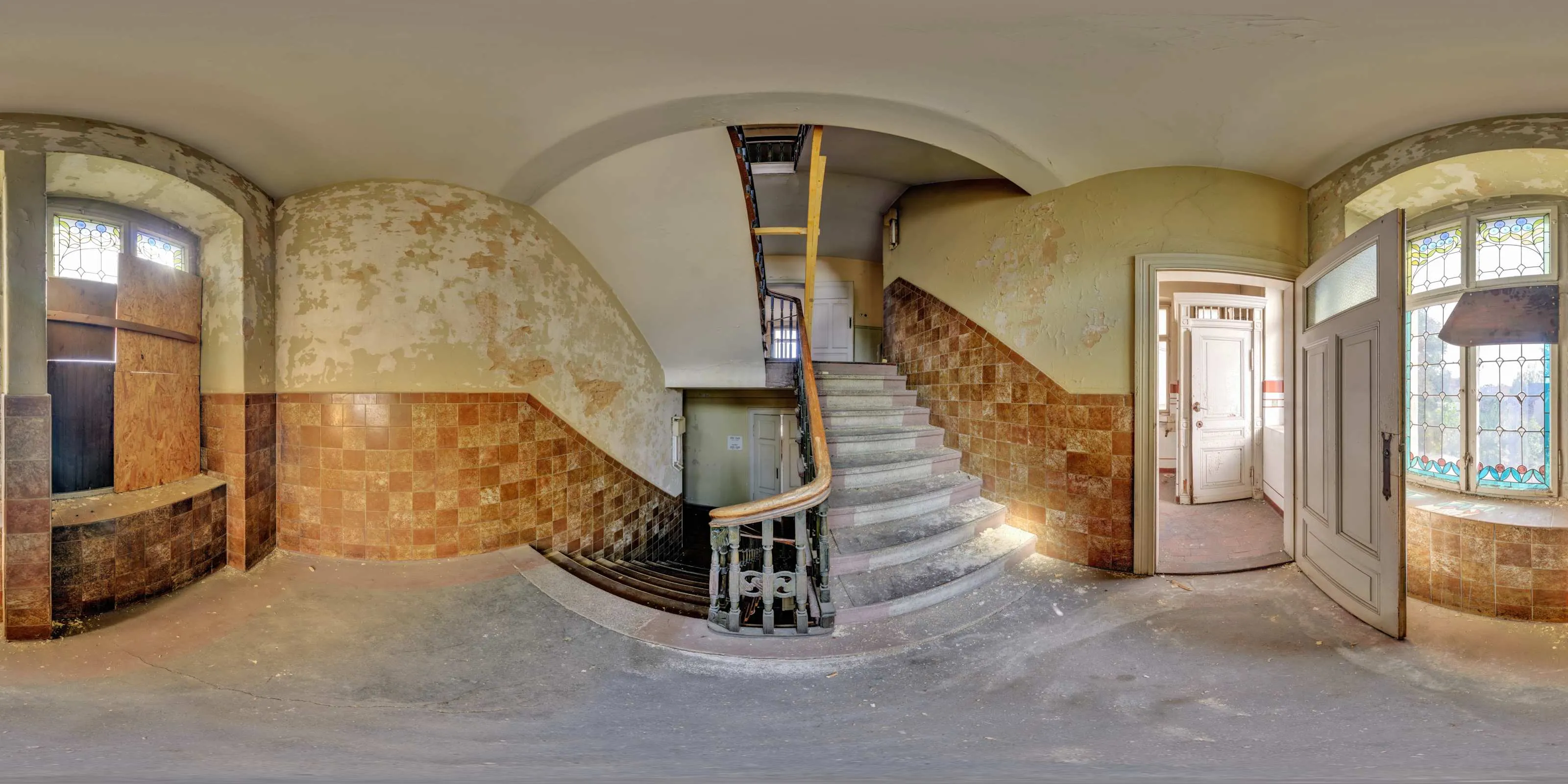360° Panorama: Hotel Vier Jahreszeiten - Treppenhaus in Görlitz