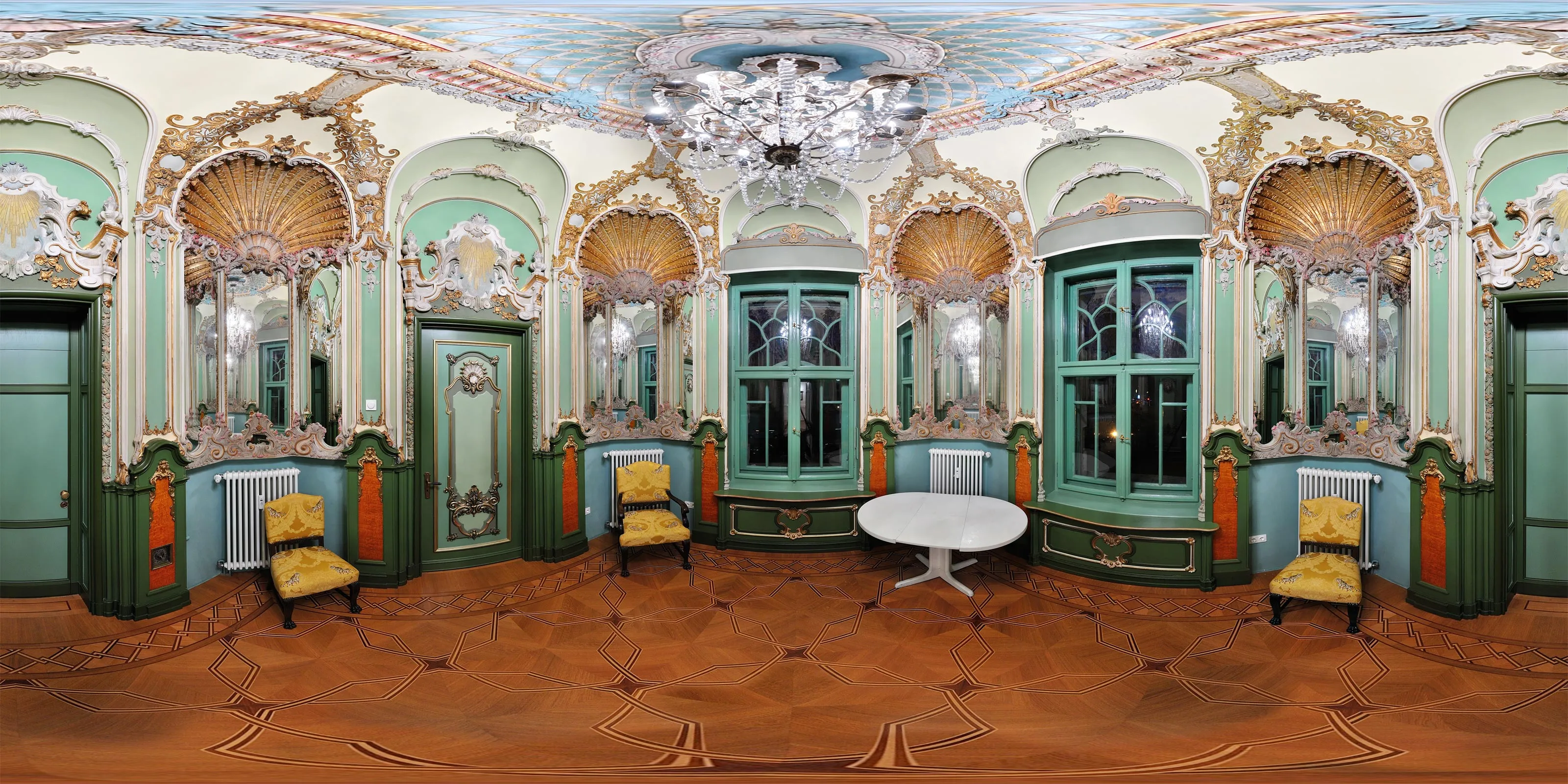 Virtueller Rundgang in der Nähe: Rokokosalon in Villa Weigang 2011