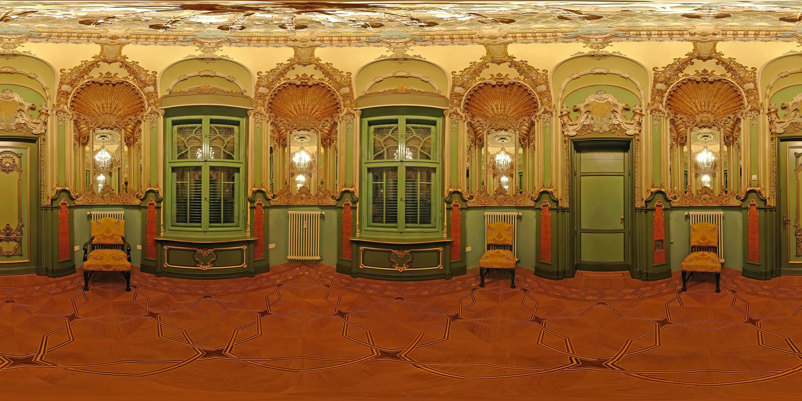 Virtueller Rundgang in der Nähe: Rokokosalon in Villa Weigang