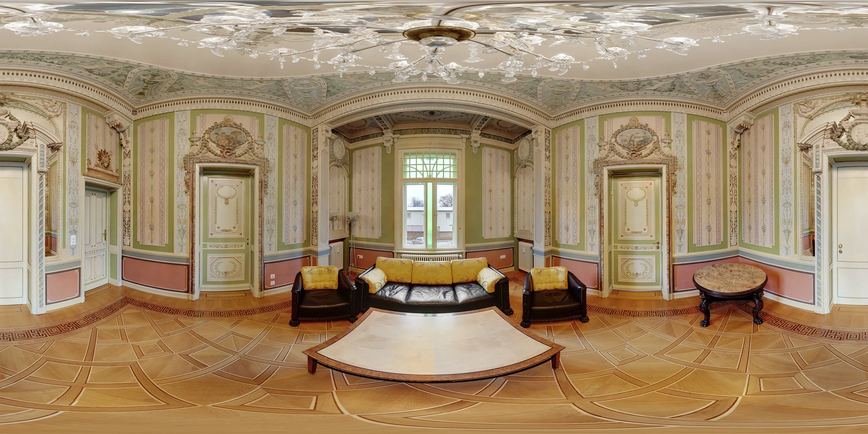 Virtueller Rundgang in der Nähe: Mozardsalon 1 in Villa Weigang