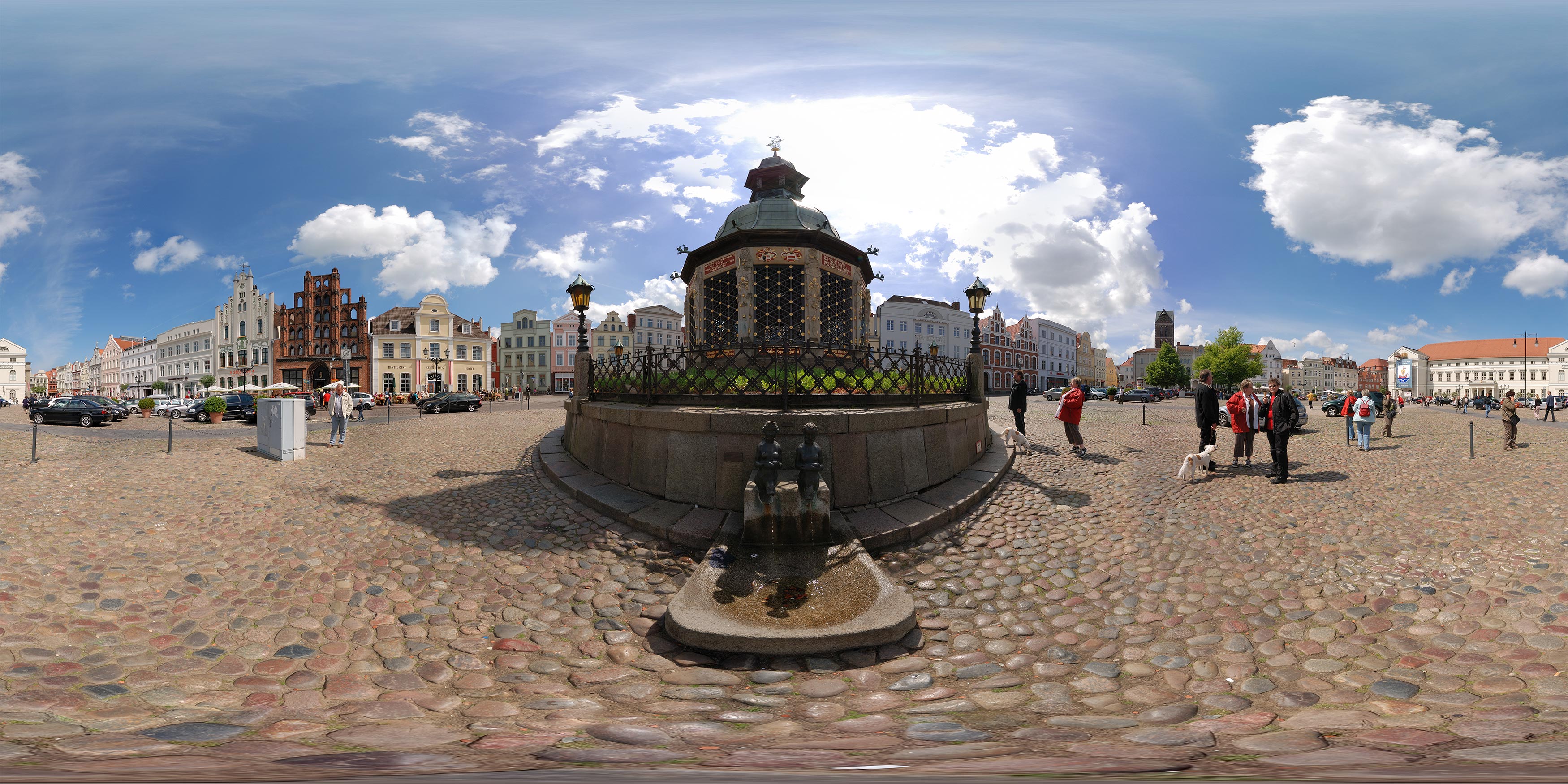 Virtueller Rundgang in der Nähe: Wasserkunst auf dem Marktplatz