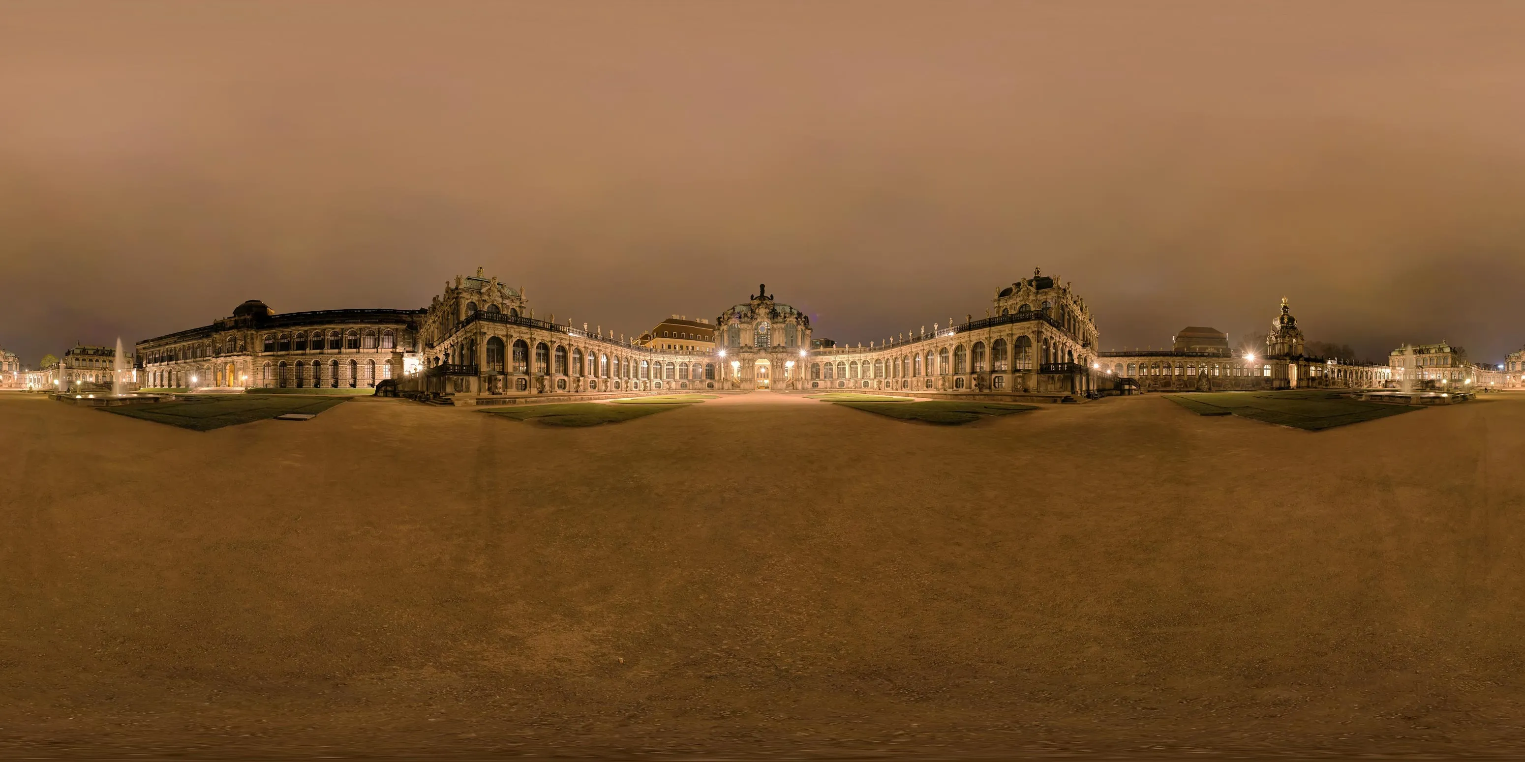 Virtueller Rundgang in der Nähe: Zwinger in Frühling 2007