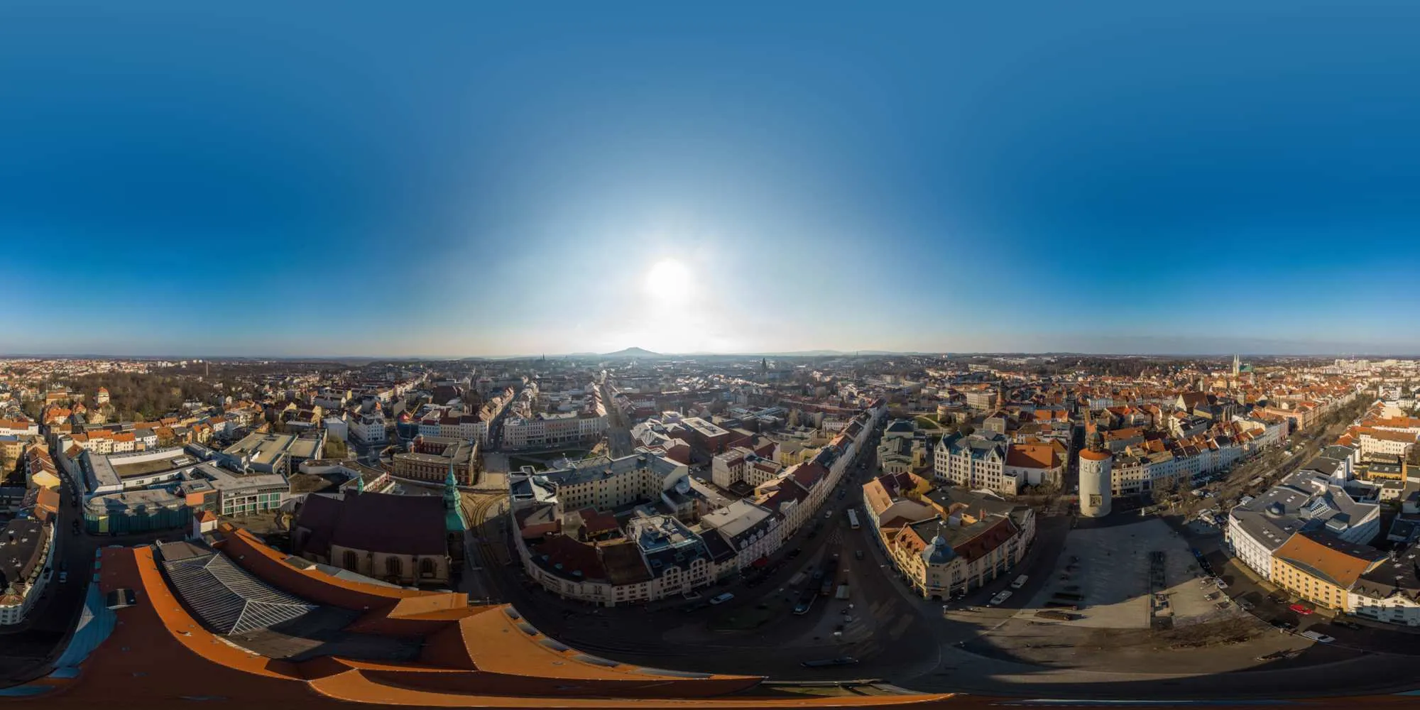 Virtueller Rundgang in der Nähe: Luftpanorama - Marienplatz in Görlitz