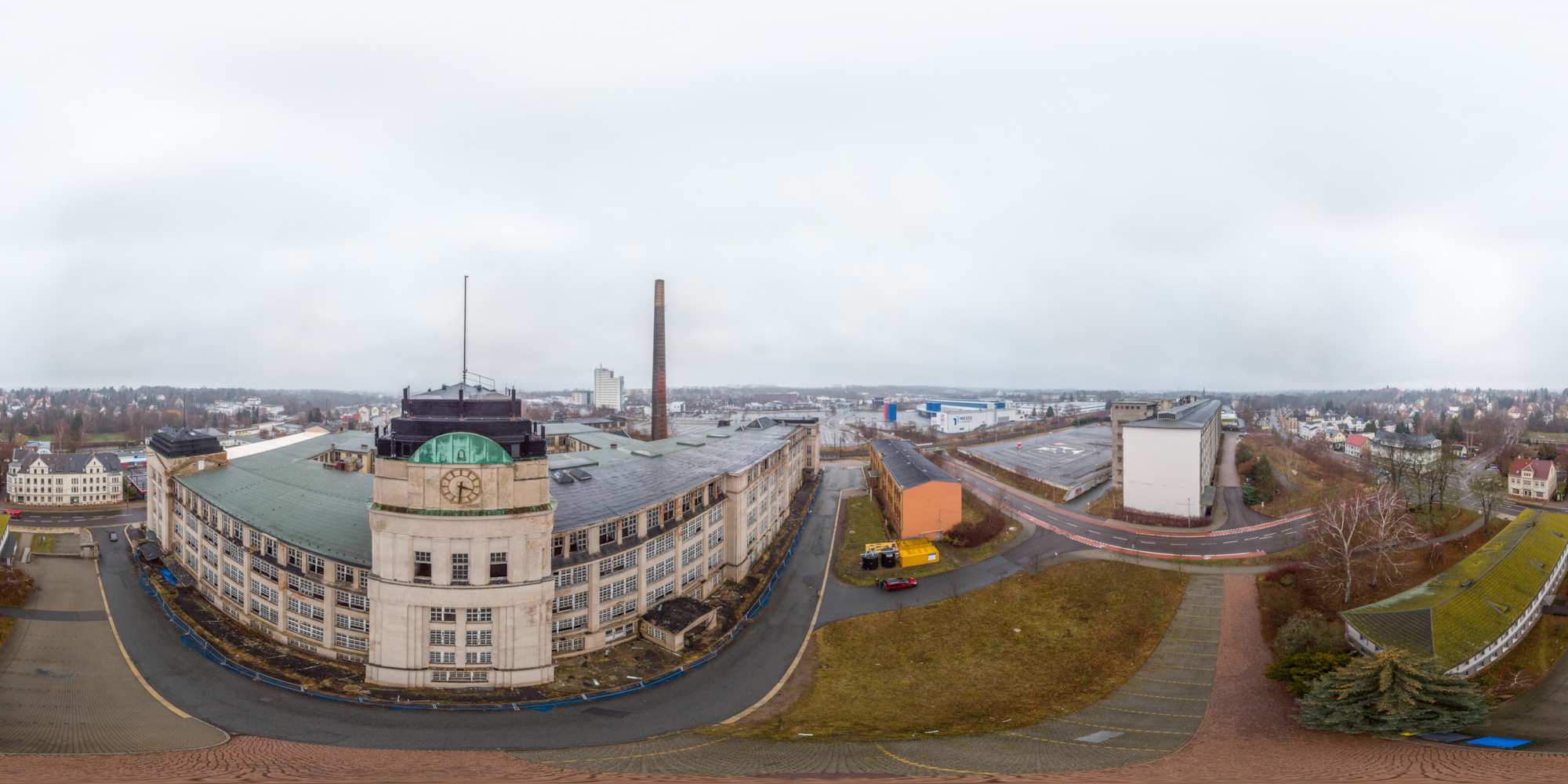 Luftpanorama - Industriedenkmal Wanderer-Werke AG