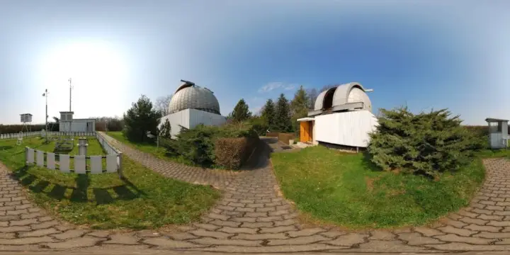 360° Panorama: Außenanlagen in Schulsternwarte -Johannes Franz-