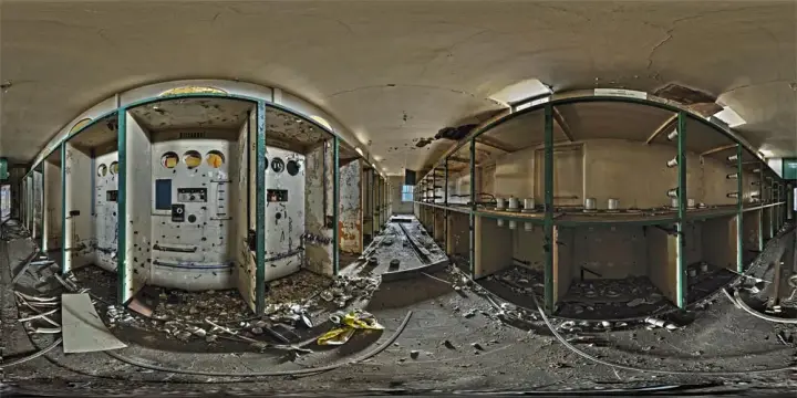 360° Panorama: Schaltraum in Elbtalzentrale Pirna 2011