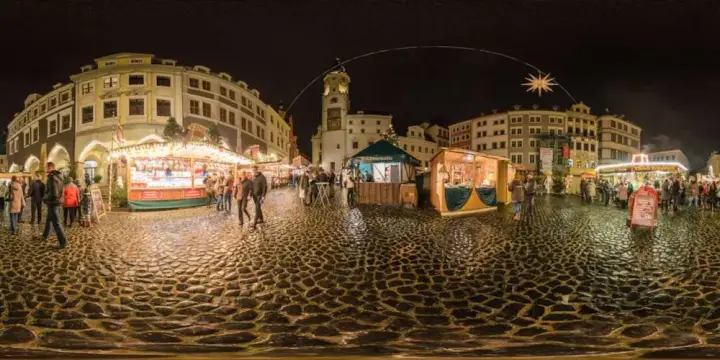 Virtueller Rundgang in der Nähe: Schlesischer Christkindelmarkt 2014 Untermarkt