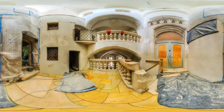 Virtueller Rundgang in der Nähe: Haus Untermarkt 25 - Treppenhaus 2