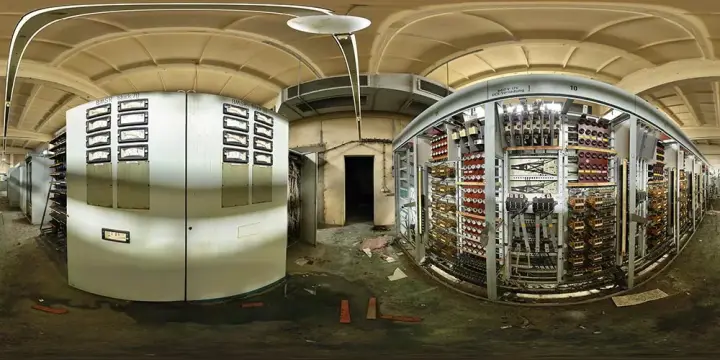 360° Panorama: Kraftwerk Hagenwerder Werk III - Schaltraum