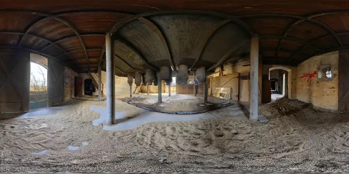 360° Panorama: Kornspeicher Dresden in Lost Places - Vergessene Plätze