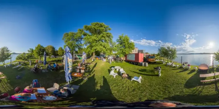 360° Panorama: Restaurant Little Paradise 1 in Deutsch-Ossig